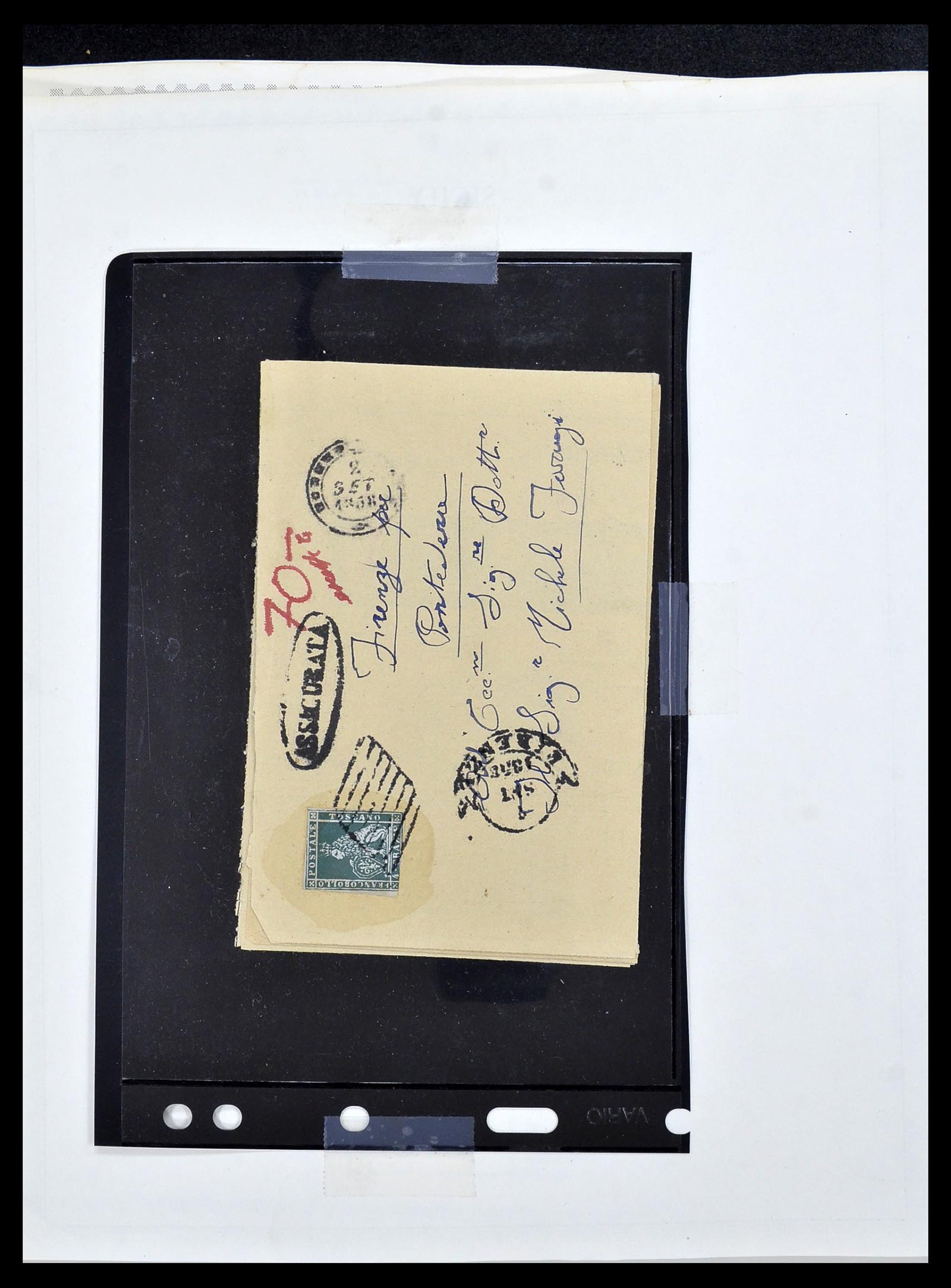 34401 004 - Postzegelverzameling 34401 Italië en gebieden 1850-1990.
