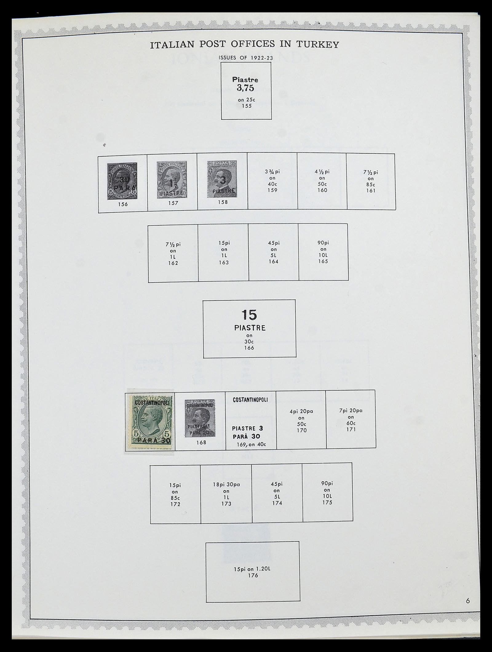 34401 015 - Stamp collection 34401 Italy and territories 1850-1990.