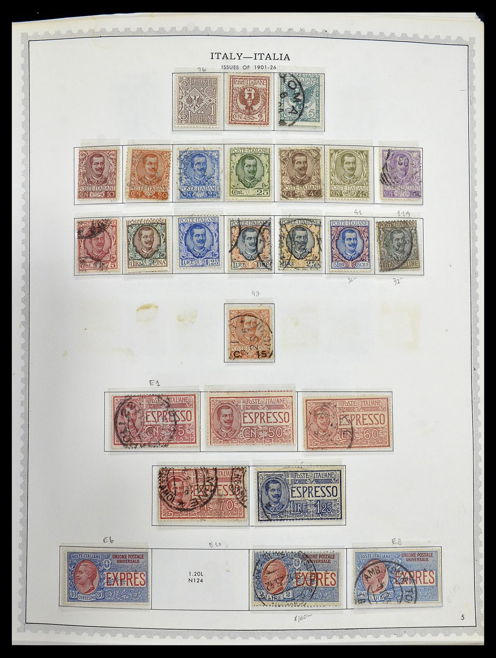34401 022 - Stamp collection 34401 Italy and territories 1850-1990.