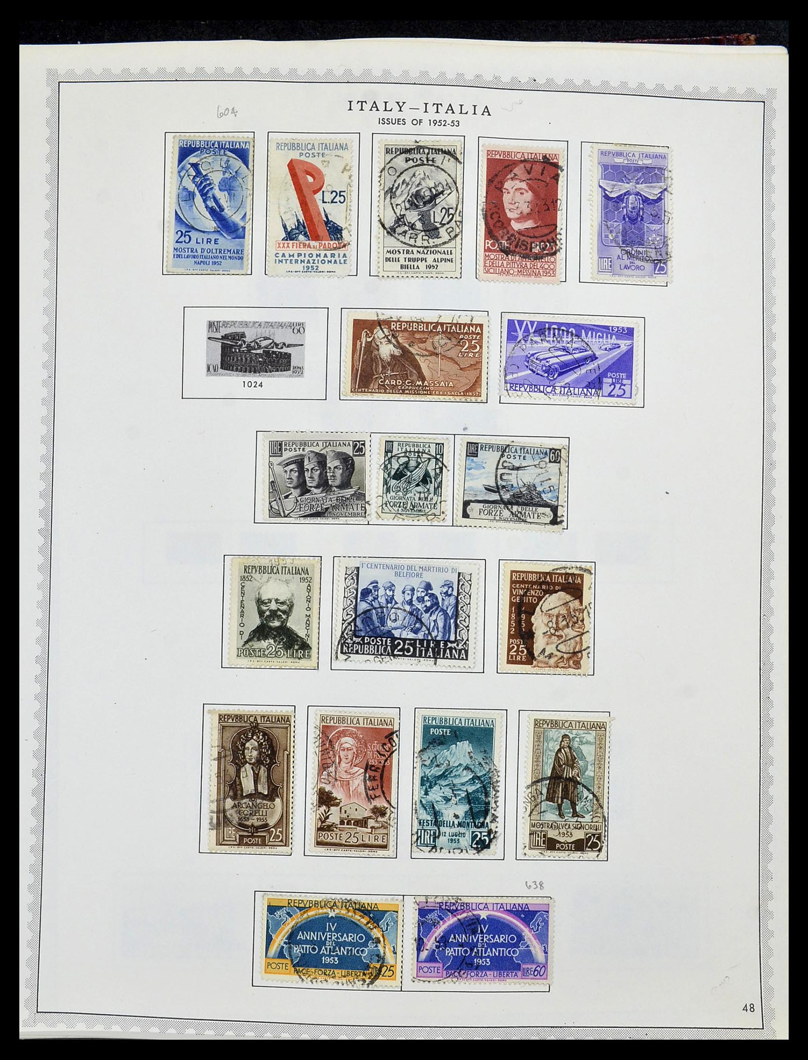 34401 064 - Stamp collection 34401 Italy and territories 1850-1990.