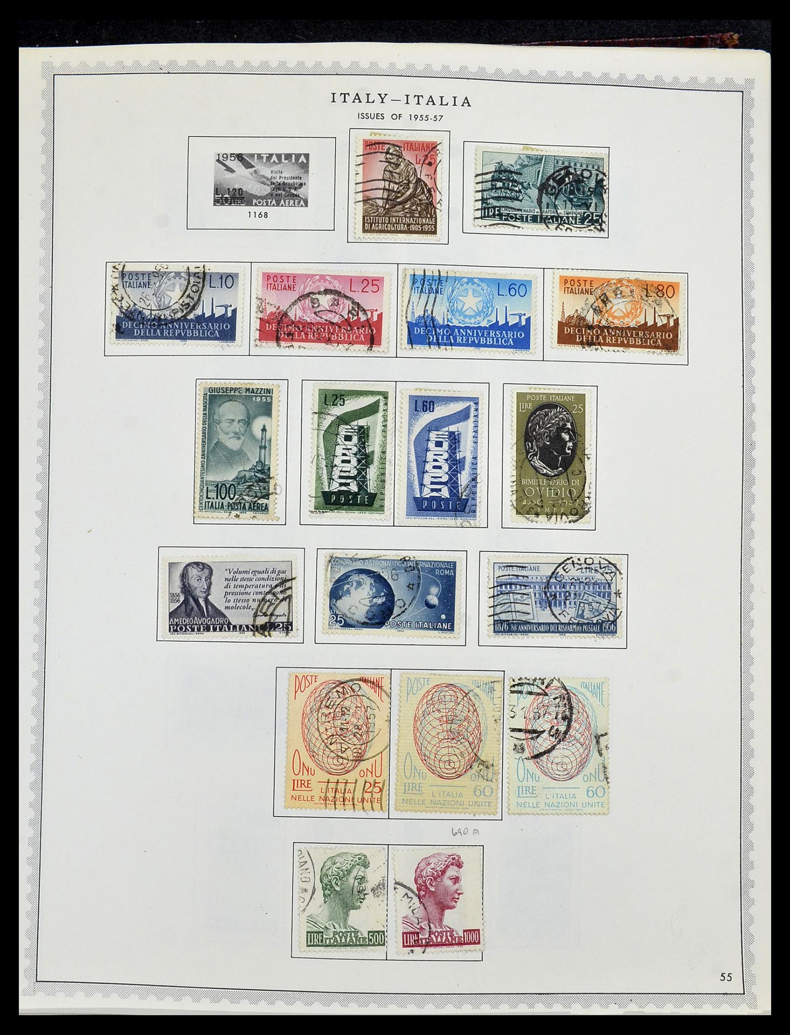 34401 071 - Stamp collection 34401 Italy and territories 1850-1990.