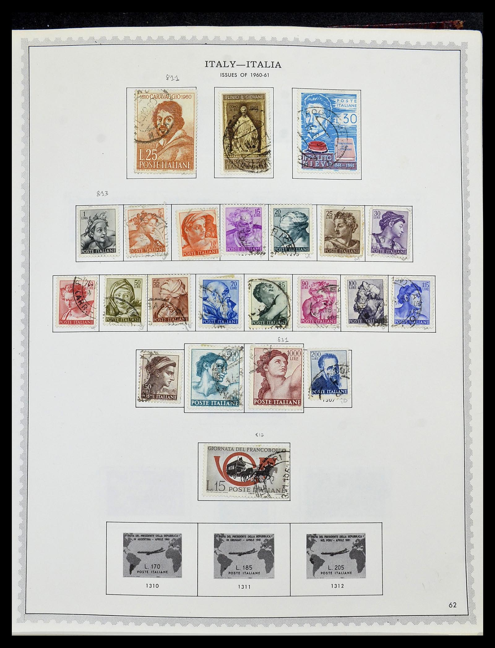 34401 078 - Stamp collection 34401 Italy and territories 1850-1990.
