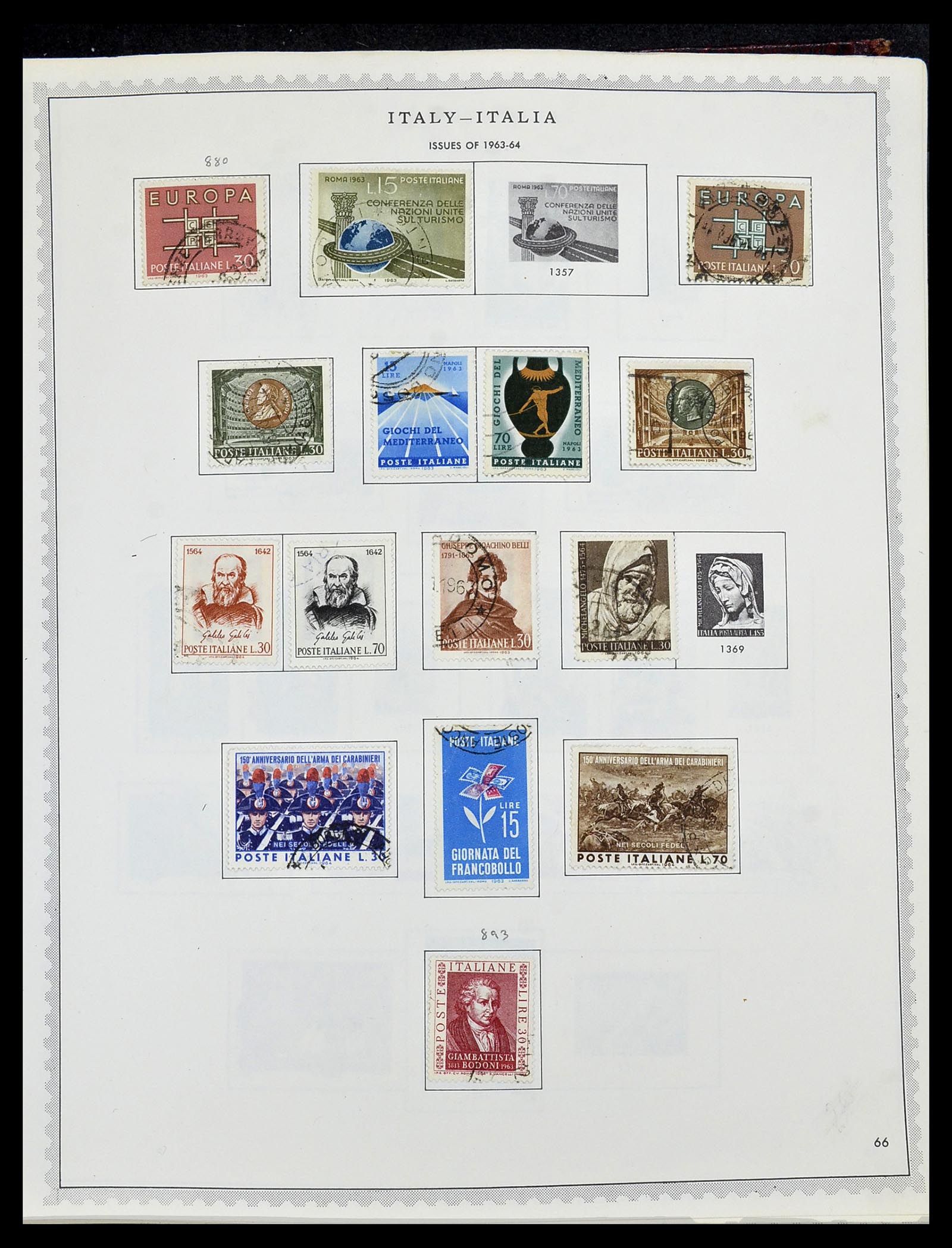 34401 082 - Postzegelverzameling 34401 Italië en gebieden 1850-1990.