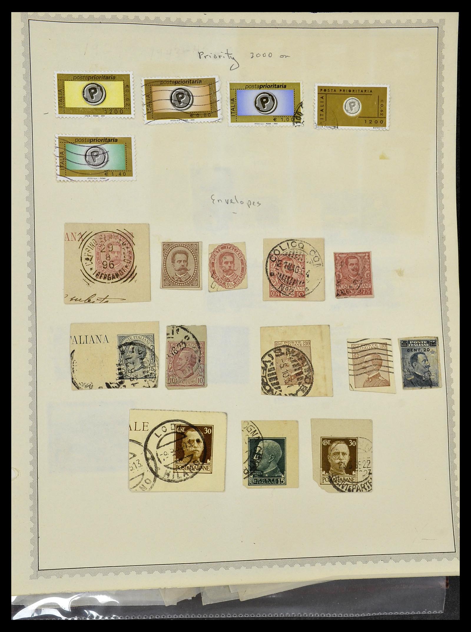 34401 178 - Stamp collection 34401 Italy and territories 1850-1990.