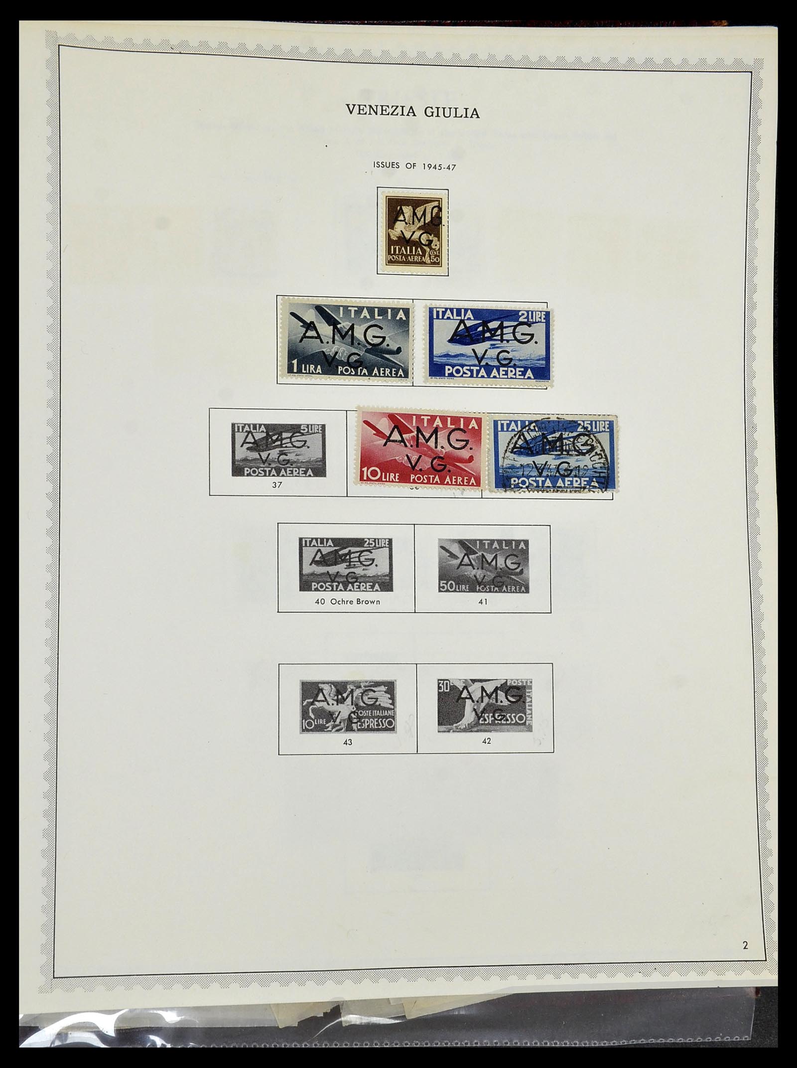 34401 187 - Stamp collection 34401 Italy and territories 1850-1990.