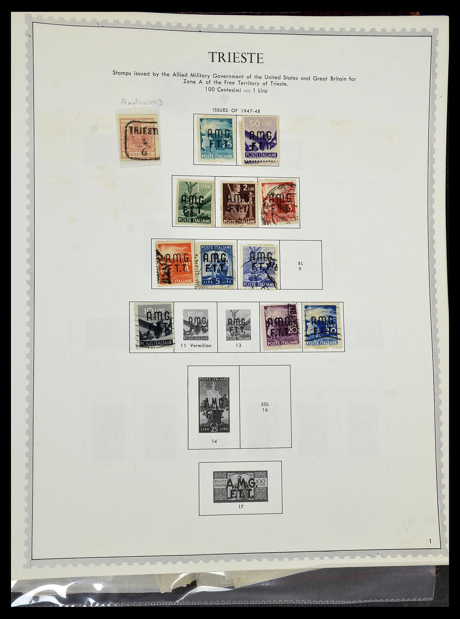 34401 188 - Stamp collection 34401 Italy and territories 1850-1990.