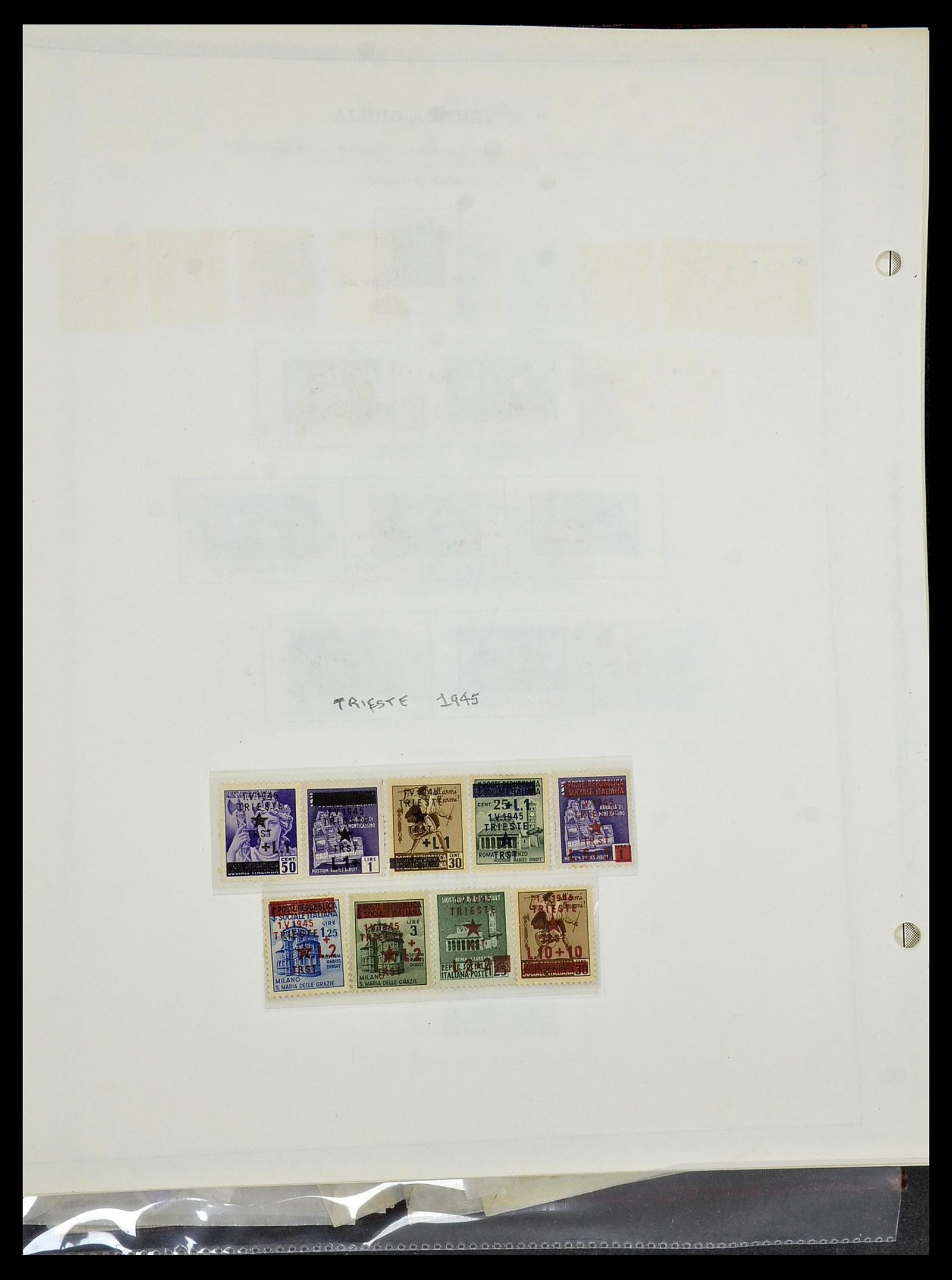 34401 189 - Stamp collection 34401 Italy and territories 1850-1990.