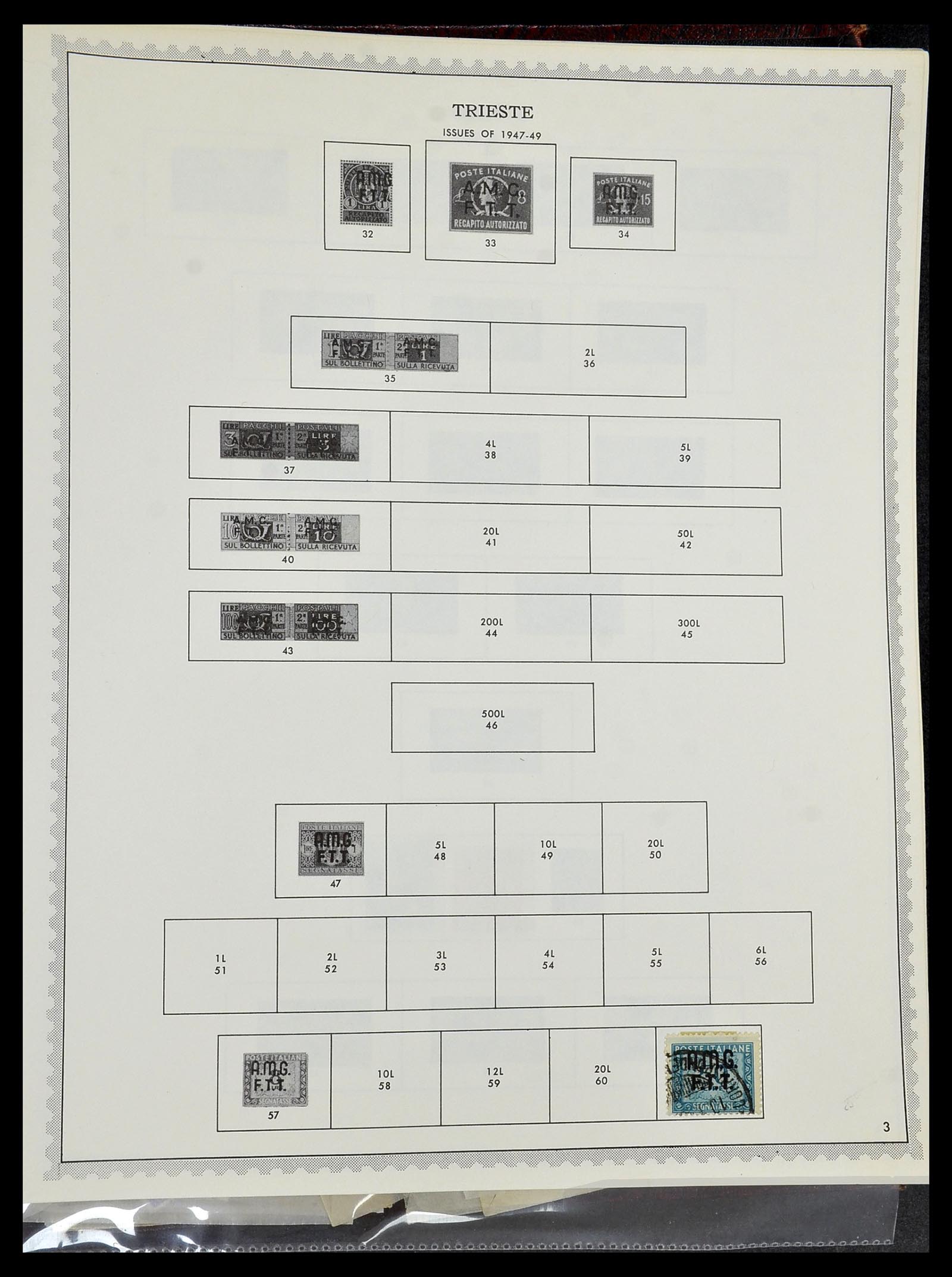 34401 191 - Stamp collection 34401 Italy and territories 1850-1990.