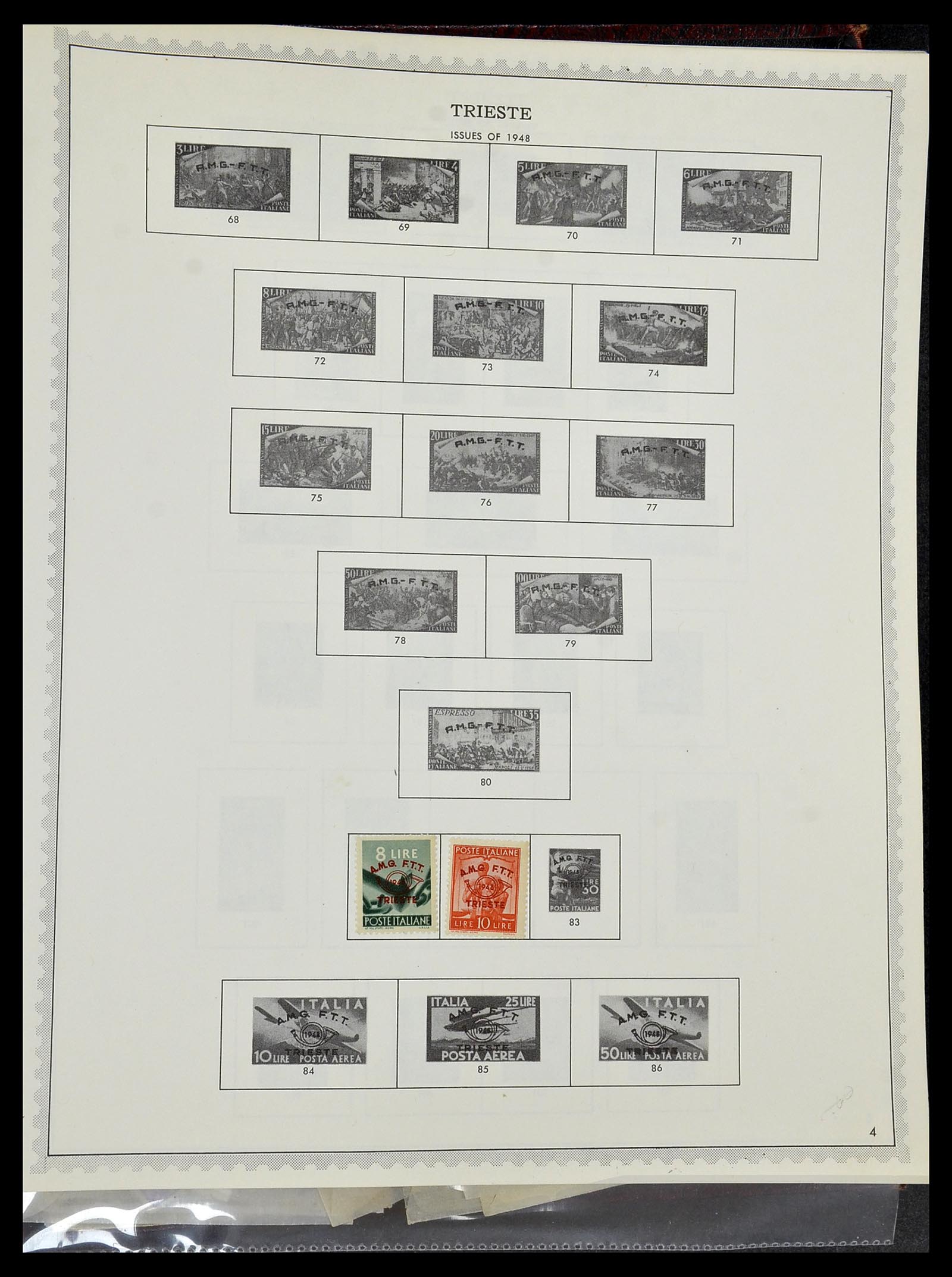34401 192 - Stamp collection 34401 Italy and territories 1850-1990.