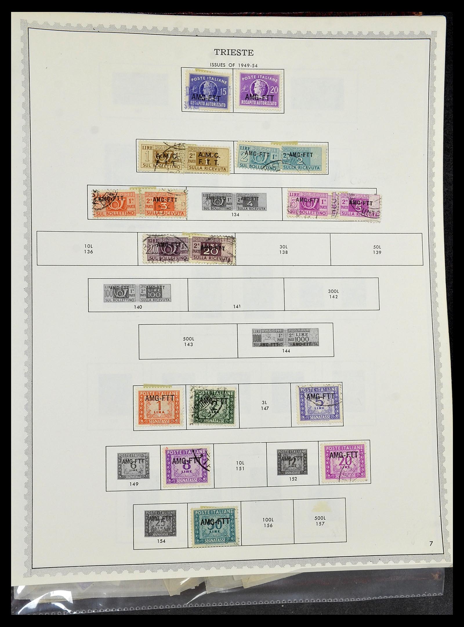 34401 195 - Stamp collection 34401 Italy and territories 1850-1990.