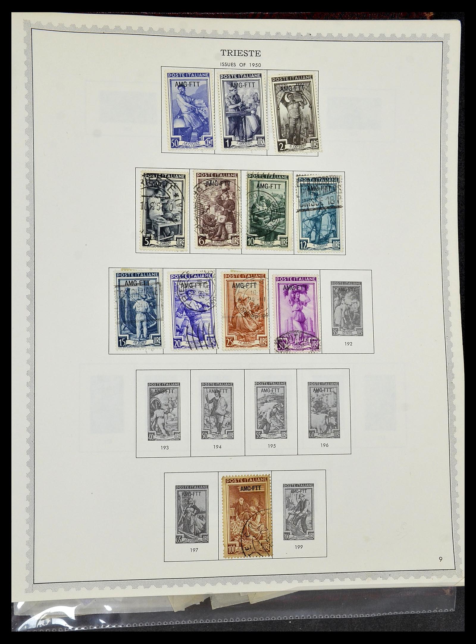 34401 197 - Stamp collection 34401 Italy and territories 1850-1990.