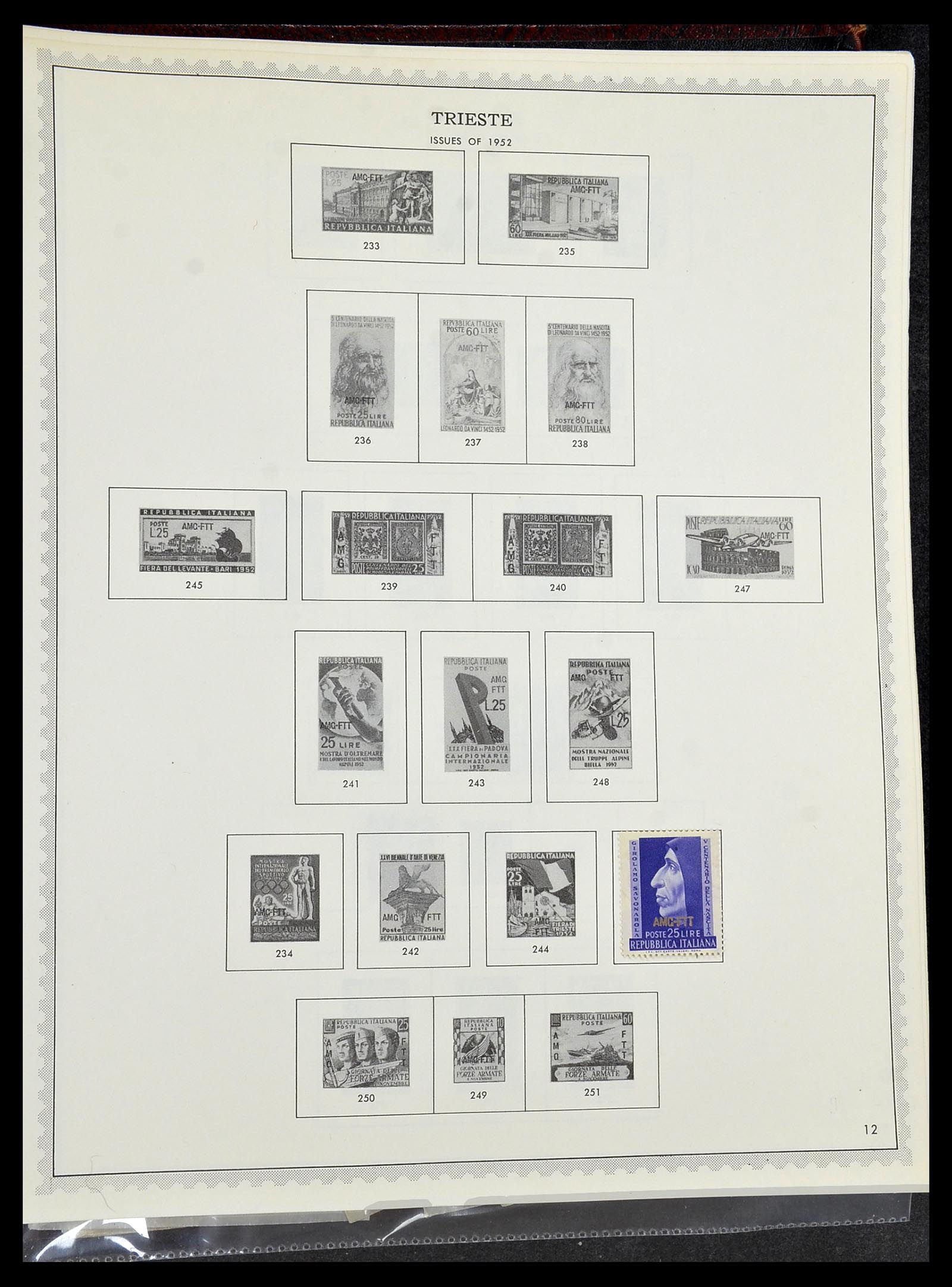 34401 198 - Stamp collection 34401 Italy and territories 1850-1990.