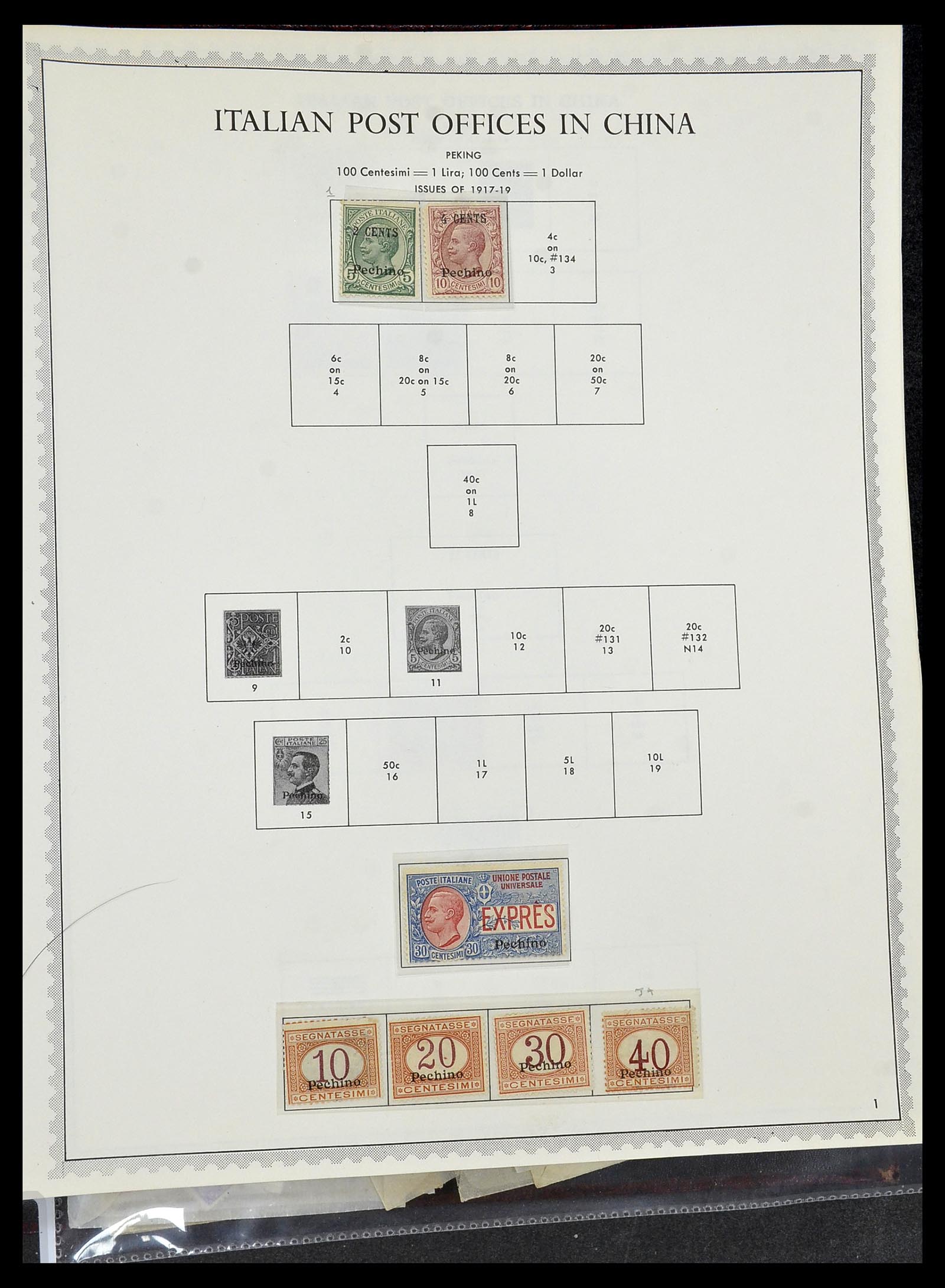 34401 202 - Stamp collection 34401 Italy and territories 1850-1990.