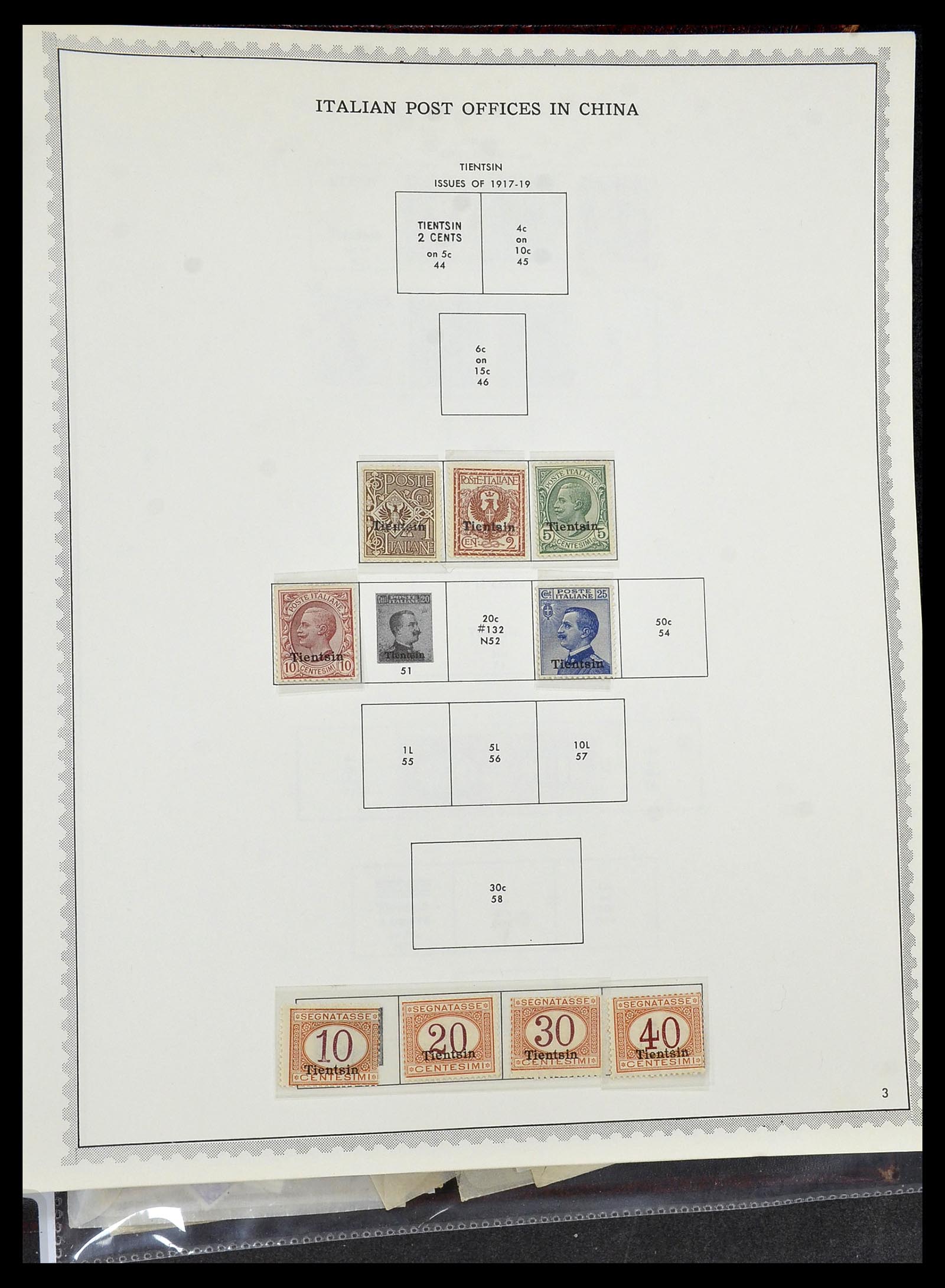 34401 204 - Stamp collection 34401 Italy and territories 1850-1990.