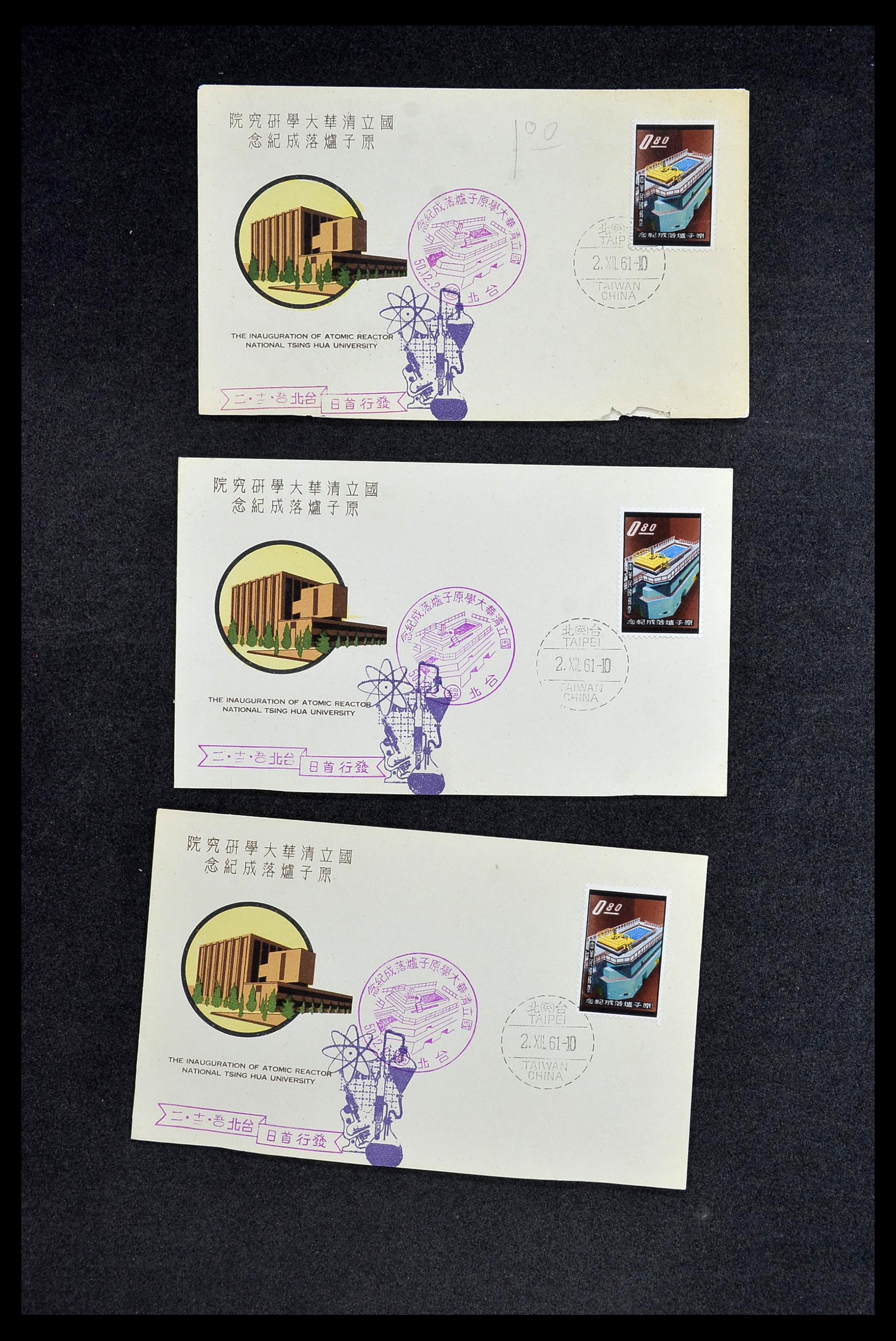 34402 123 - Postzegelverzameling 34402 Taiwan brieven 1960-2000.