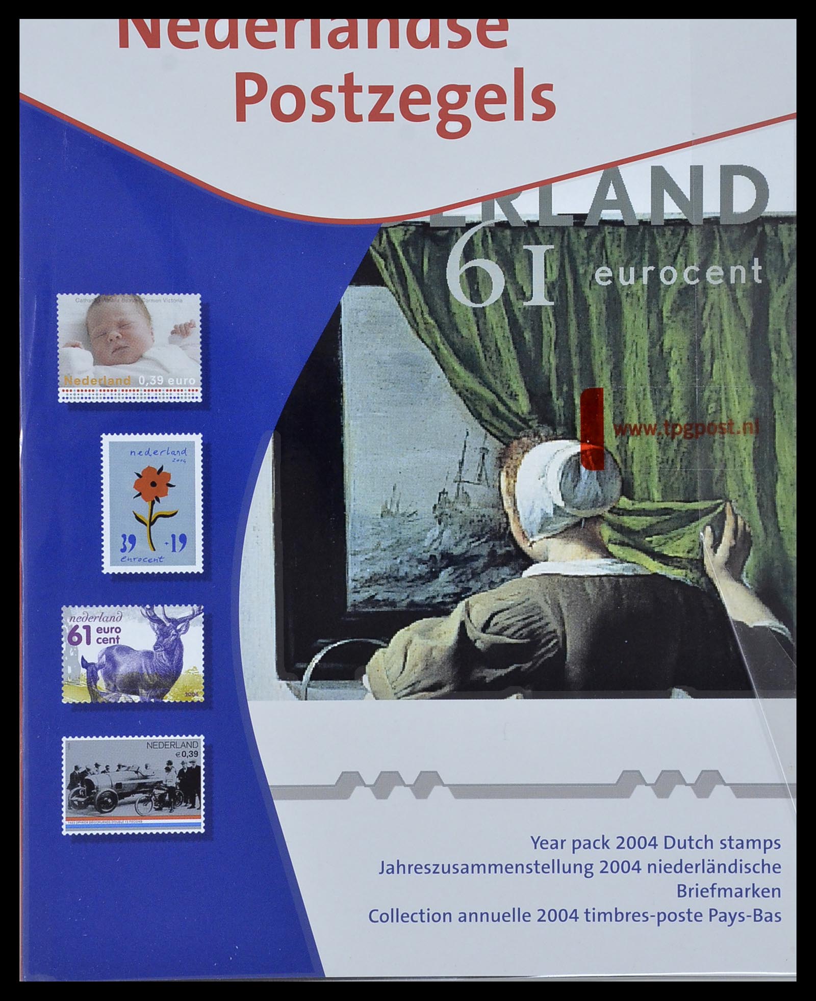 34404 003 - Postzegelverzameling 34404 Nederland jaarsets 2002-2020!