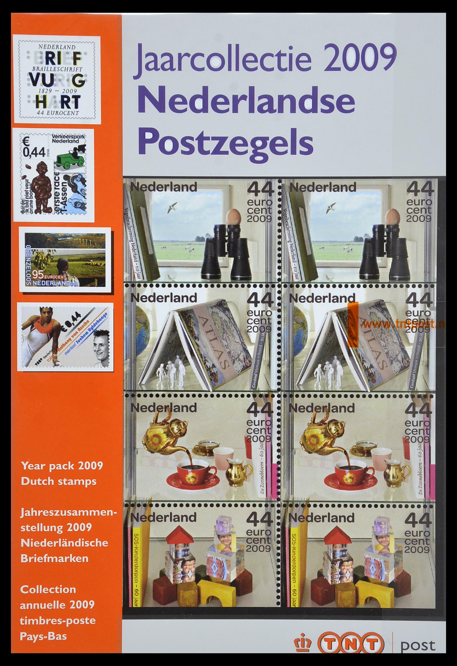 34404 008 - Postzegelverzameling 34404 Nederland jaarsets 2002-2020!