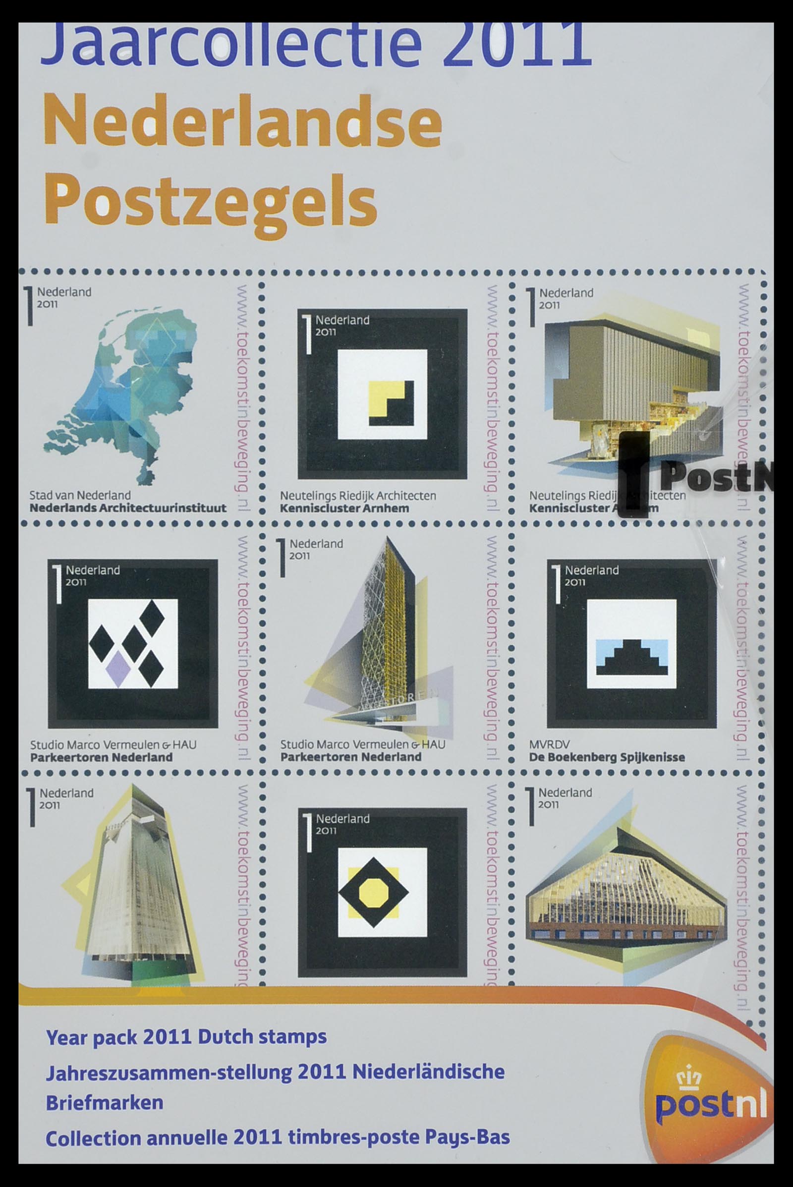 34404 010 - Postzegelverzameling 34404 Nederland jaarsets 2002-2020!