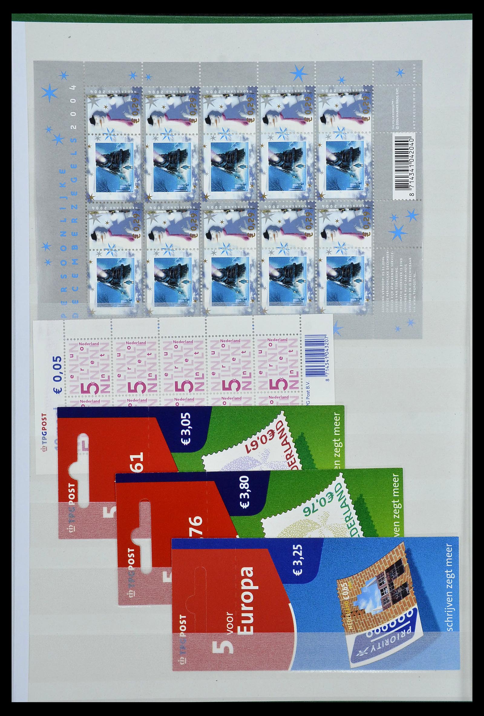 34406 006 - Postzegelverzameling 34406 Nederland velletjes 2003-2020!