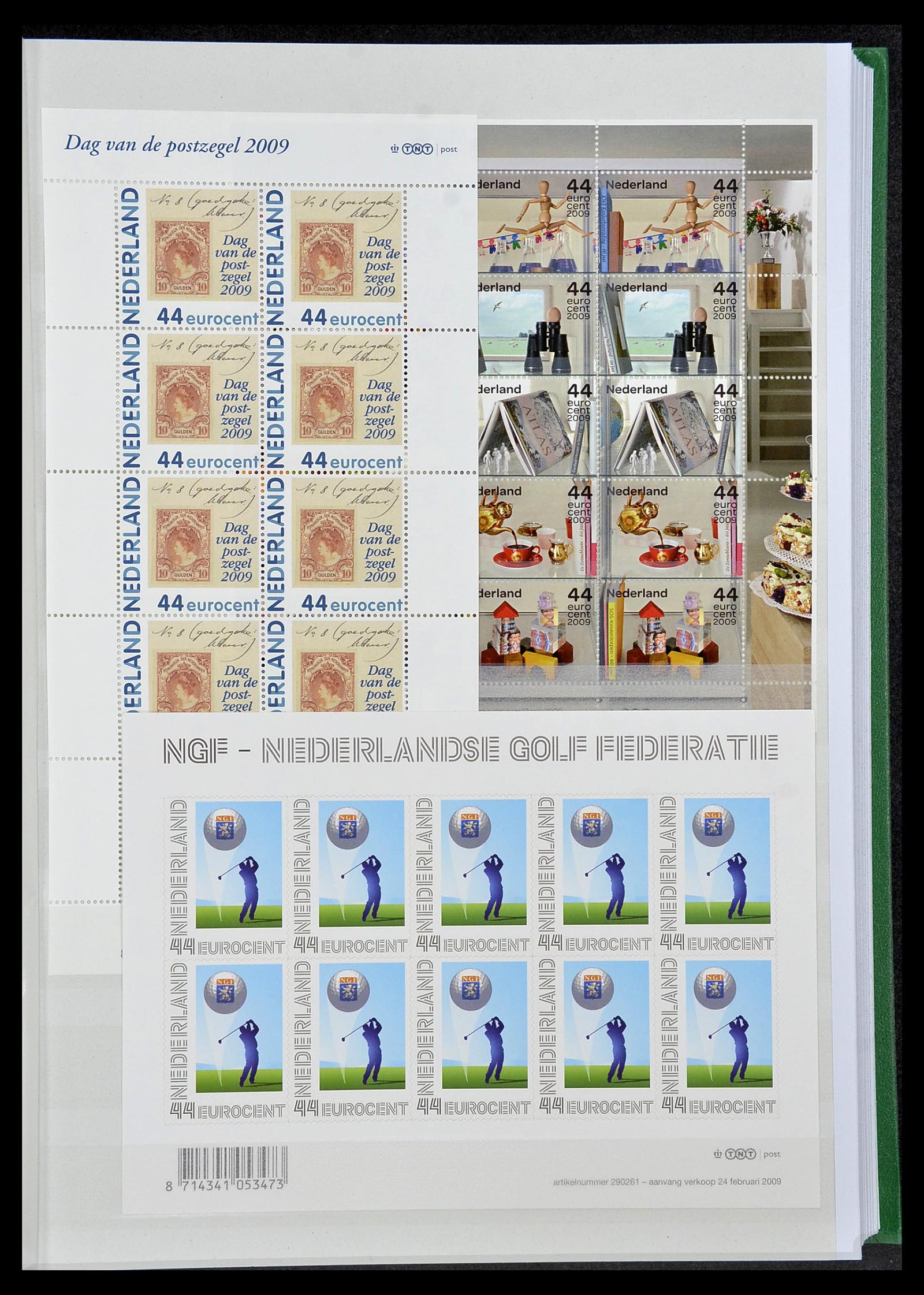 34406 029 - Postzegelverzameling 34406 Nederland velletjes 2003-2020!
