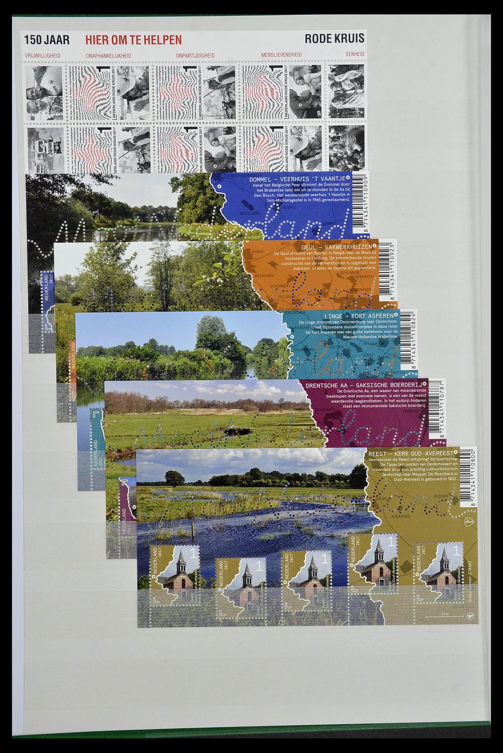 34406 059 - Postzegelverzameling 34406 Nederland velletjes 2003-2020!