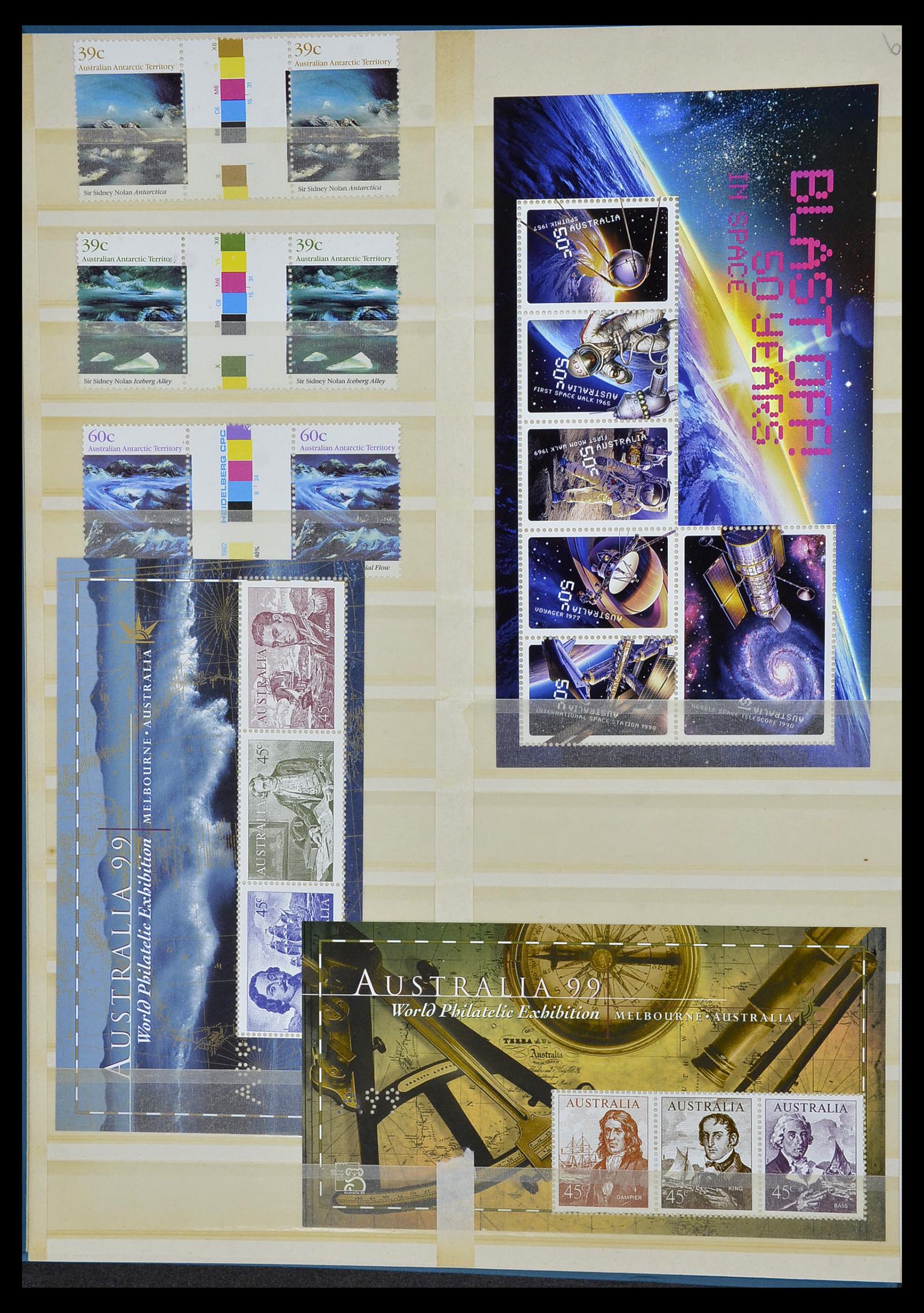 34411 006 - Postzegelverzameling 34411 Australië 1974-2011.