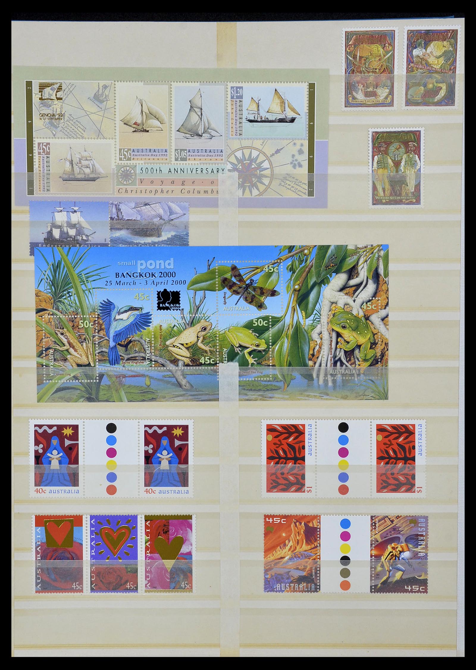 34411 022 - Postzegelverzameling 34411 Australië 1974-2011.