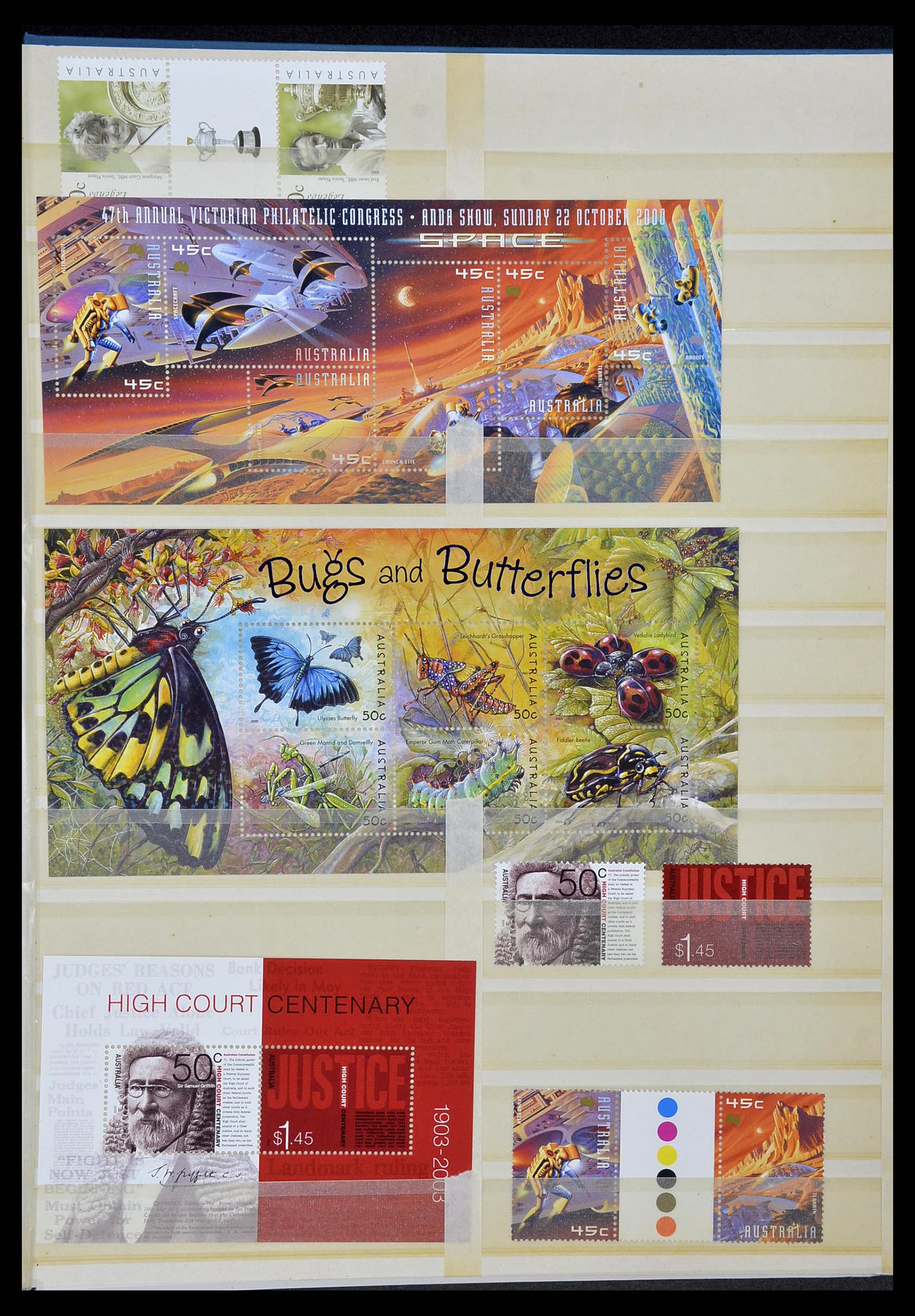 34411 023 - Postzegelverzameling 34411 Australië 1974-2011.