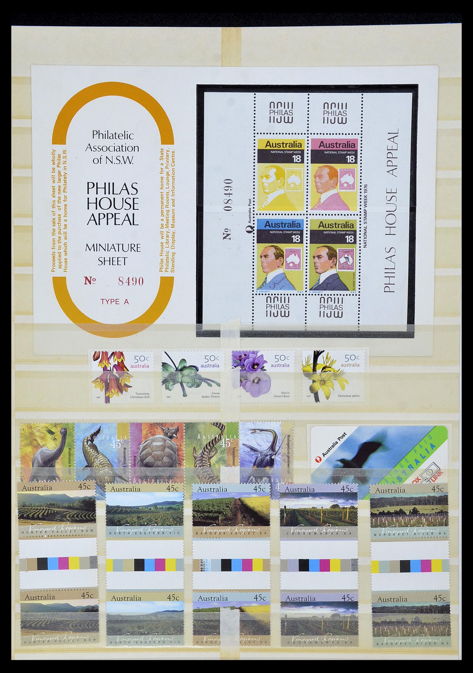 34411 024 - Postzegelverzameling 34411 Australië 1974-2011.