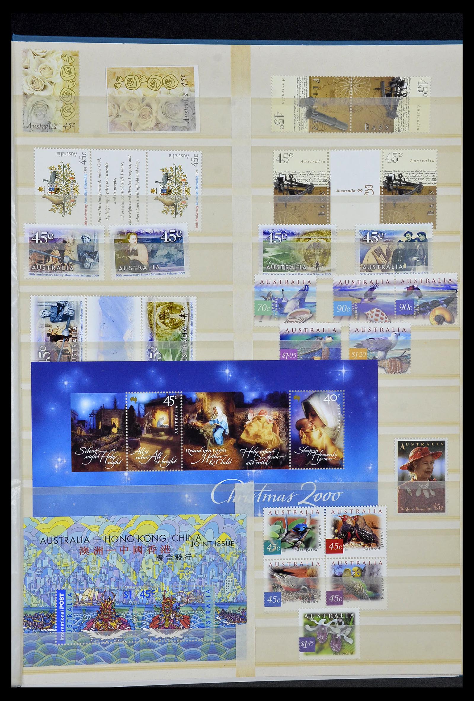 34411 025 - Postzegelverzameling 34411 Australië 1974-2011.