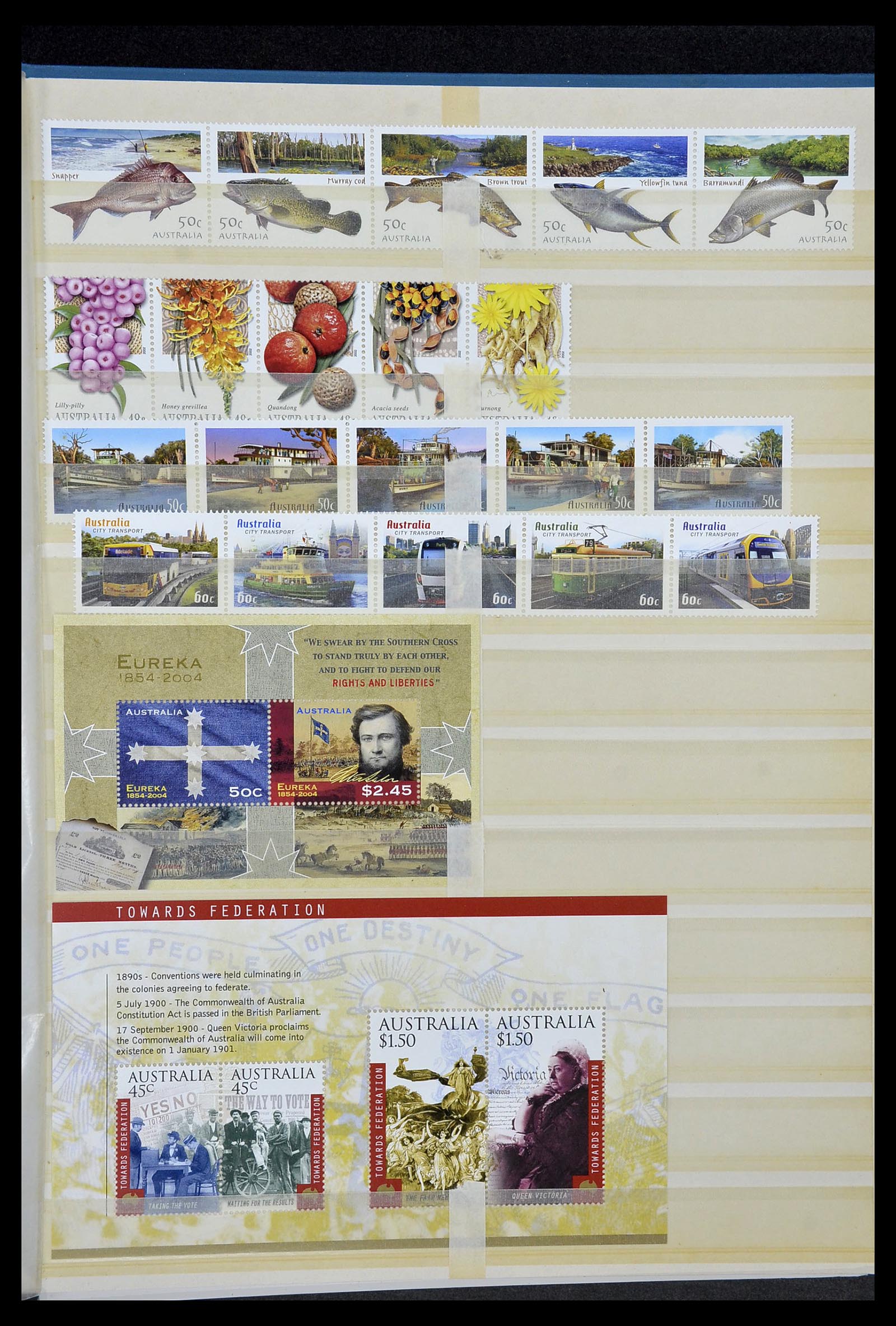 34411 026 - Postzegelverzameling 34411 Australië 1974-2011.