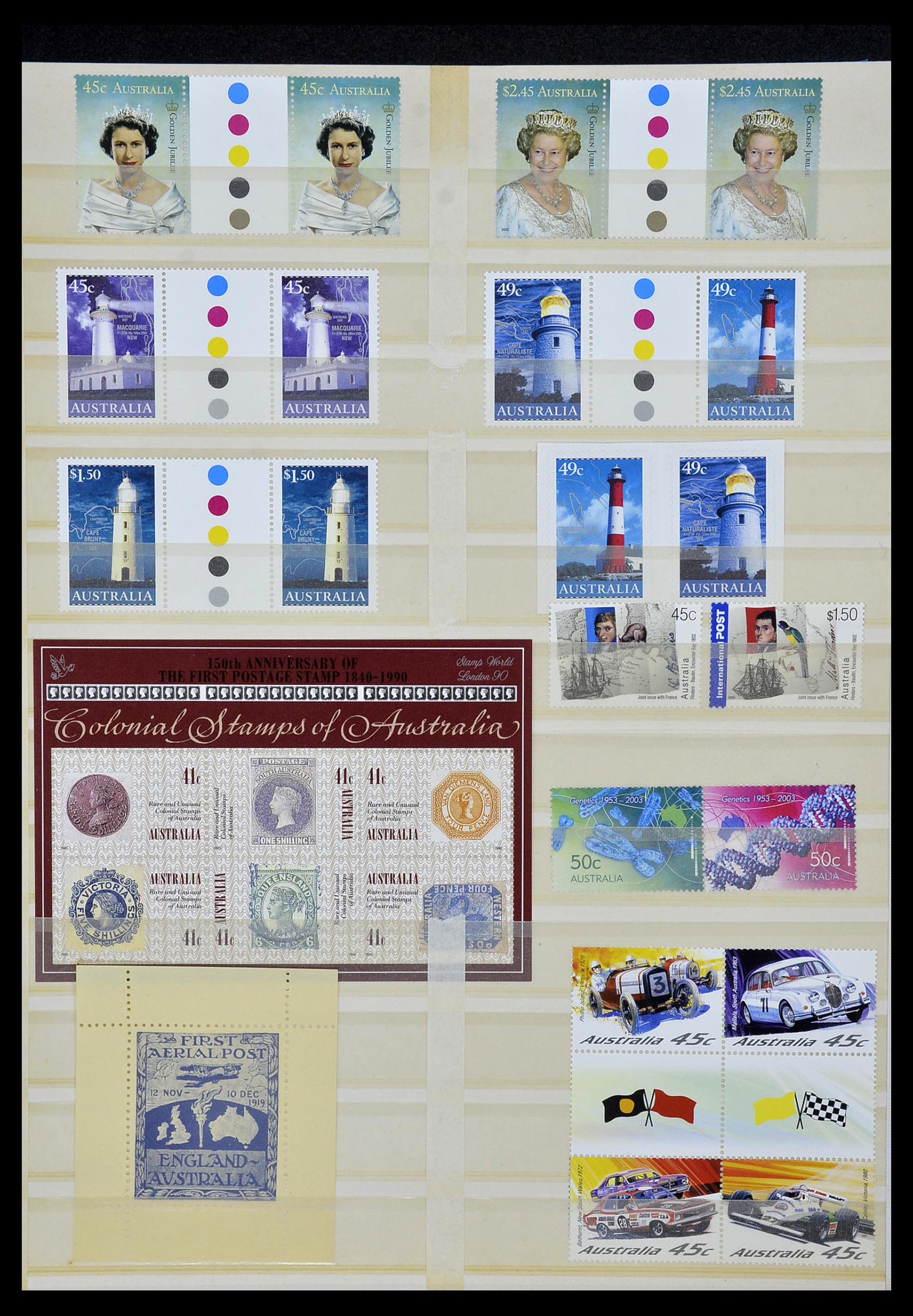 34411 027 - Postzegelverzameling 34411 Australië 1974-2011.