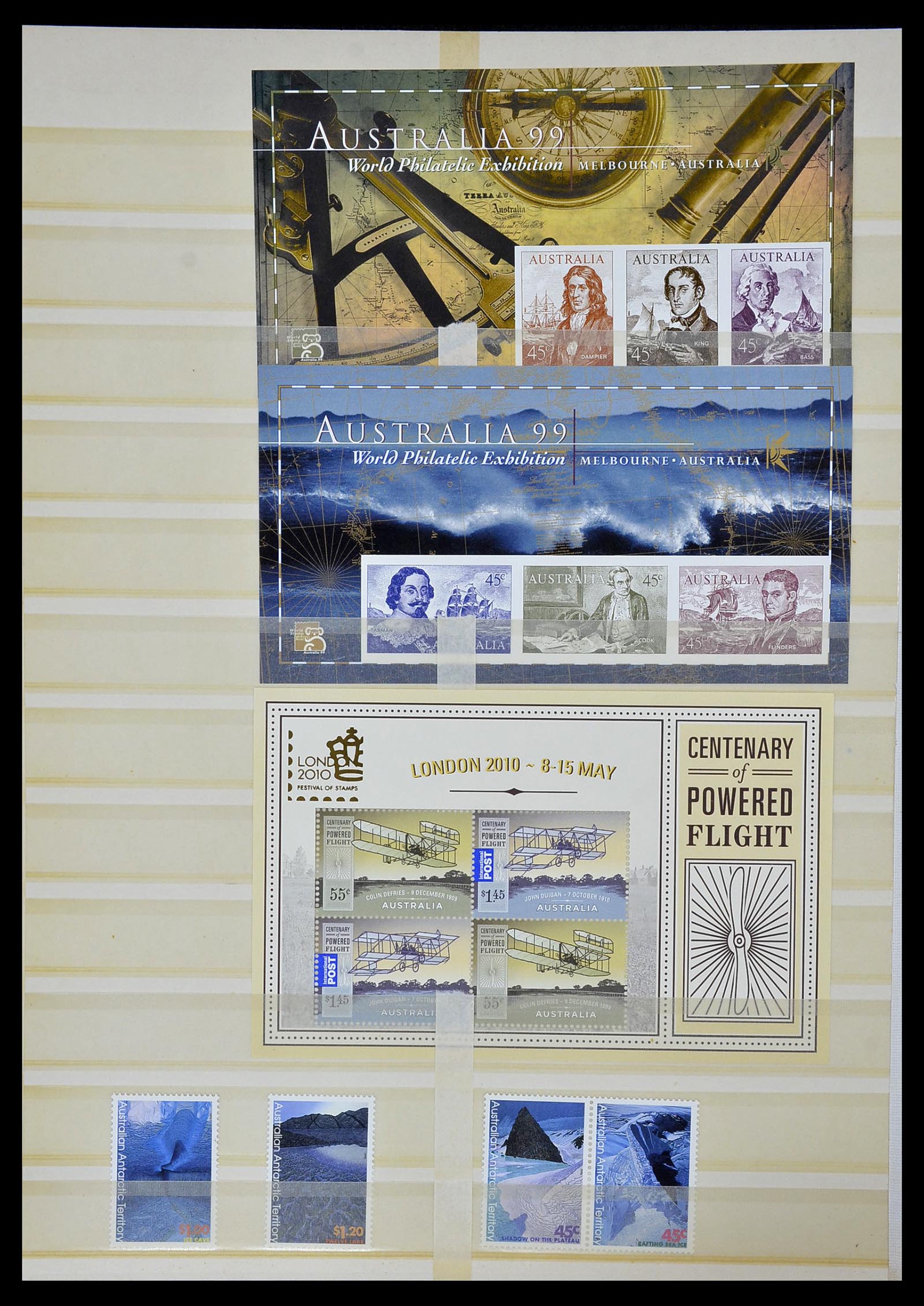 34411 030 - Postzegelverzameling 34411 Australië 1974-2011.