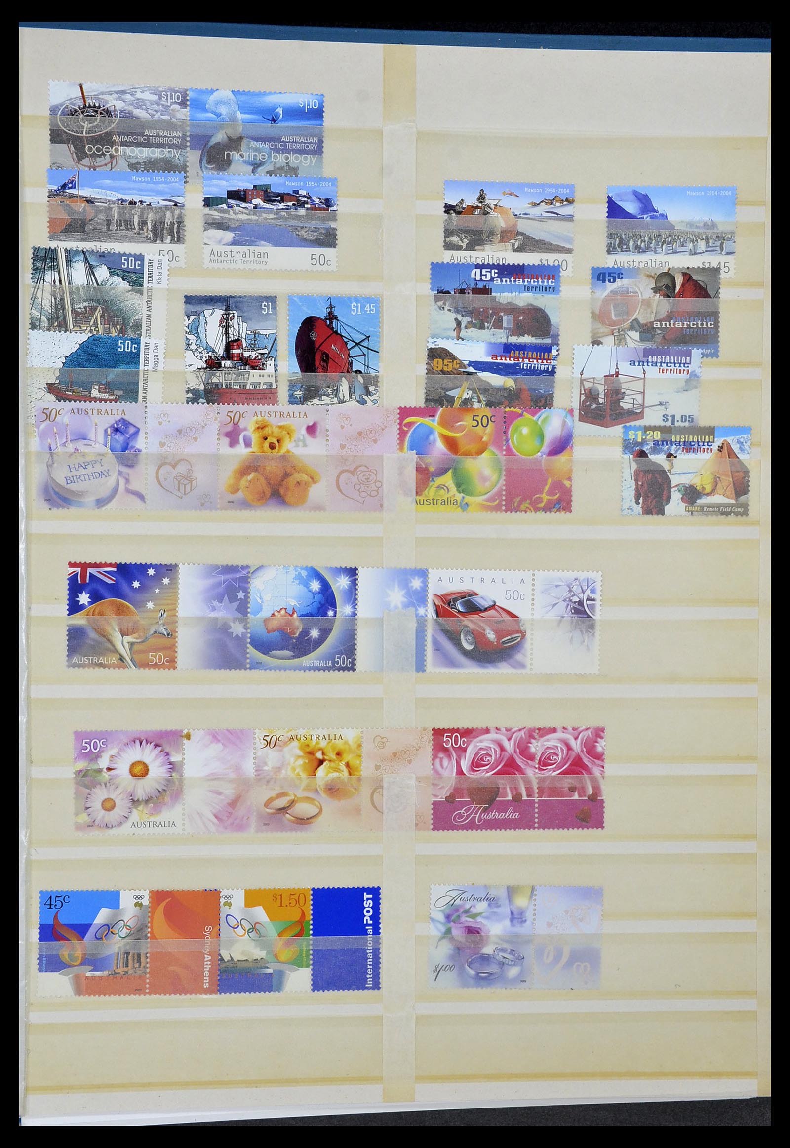 34411 031 - Postzegelverzameling 34411 Australië 1974-2011.