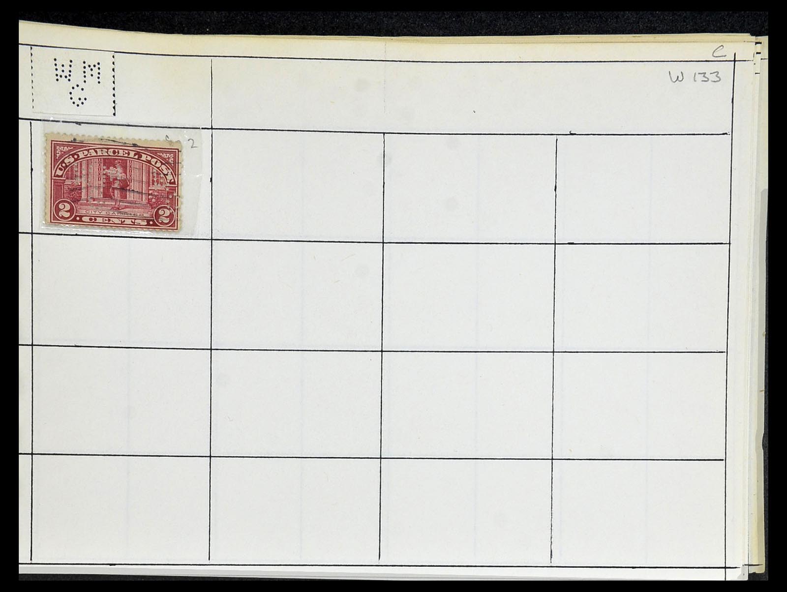 34417 783 - Stamp Collection 34417 USA perfins 1900-1980.