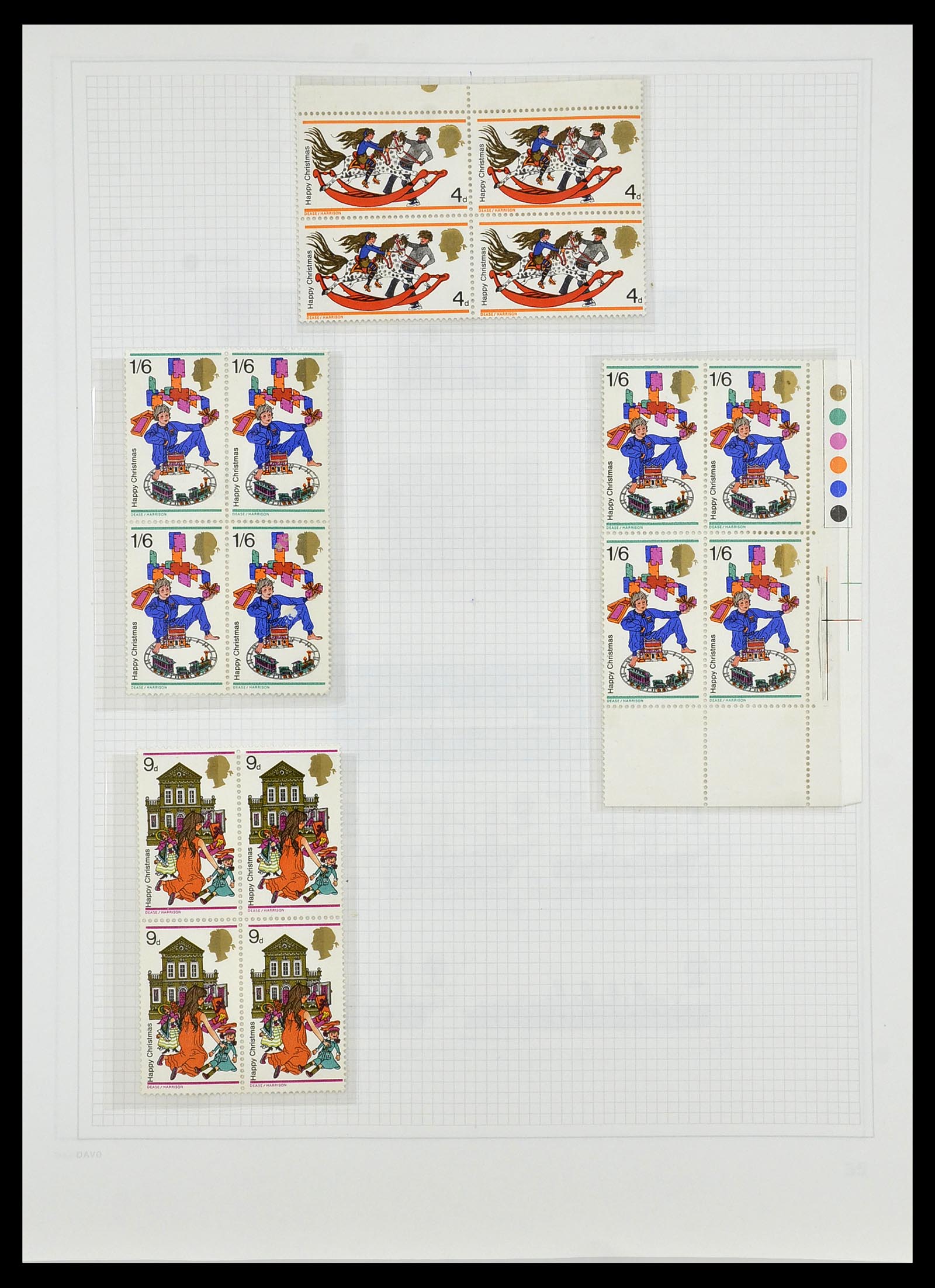 34419 070 - Postzegelverzameling 34419 Engeland 1841-1985.
