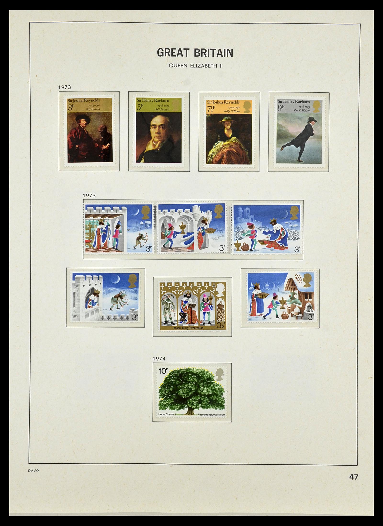 34419 086 - Postzegelverzameling 34419 Engeland 1841-1985.