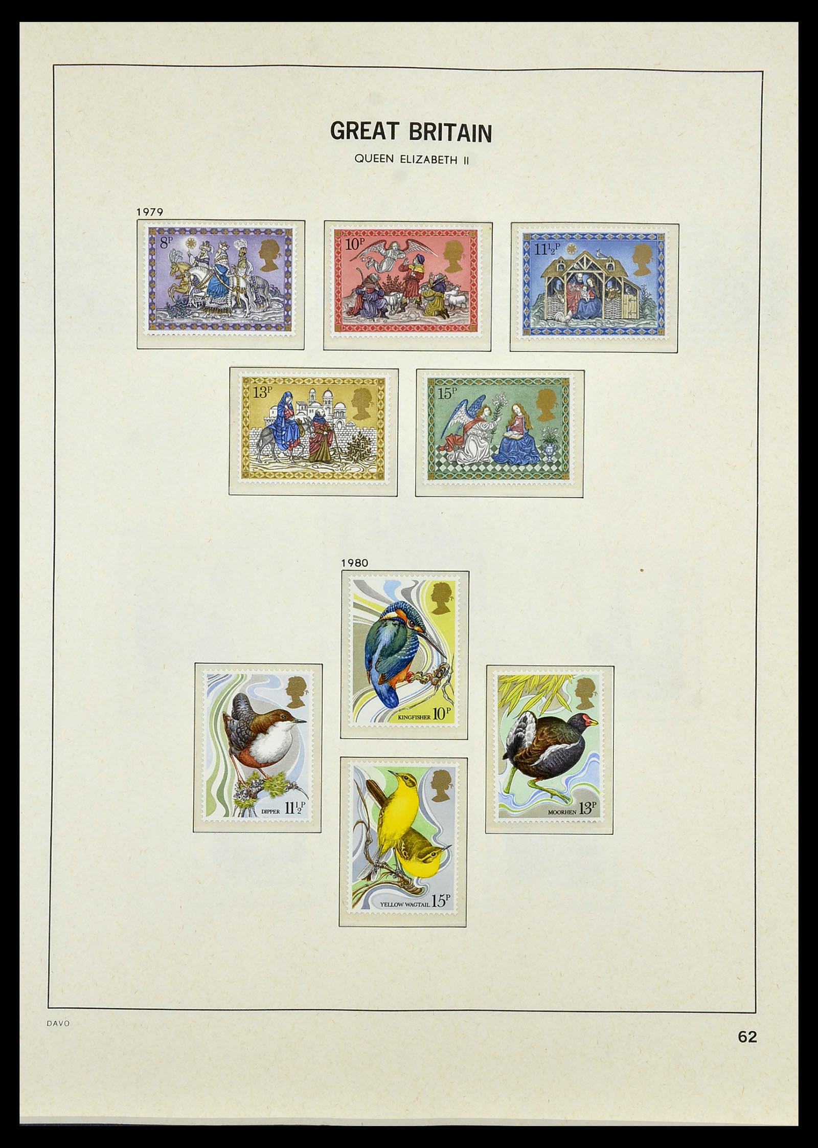 34419 105 - Postzegelverzameling 34419 Engeland 1841-1985.