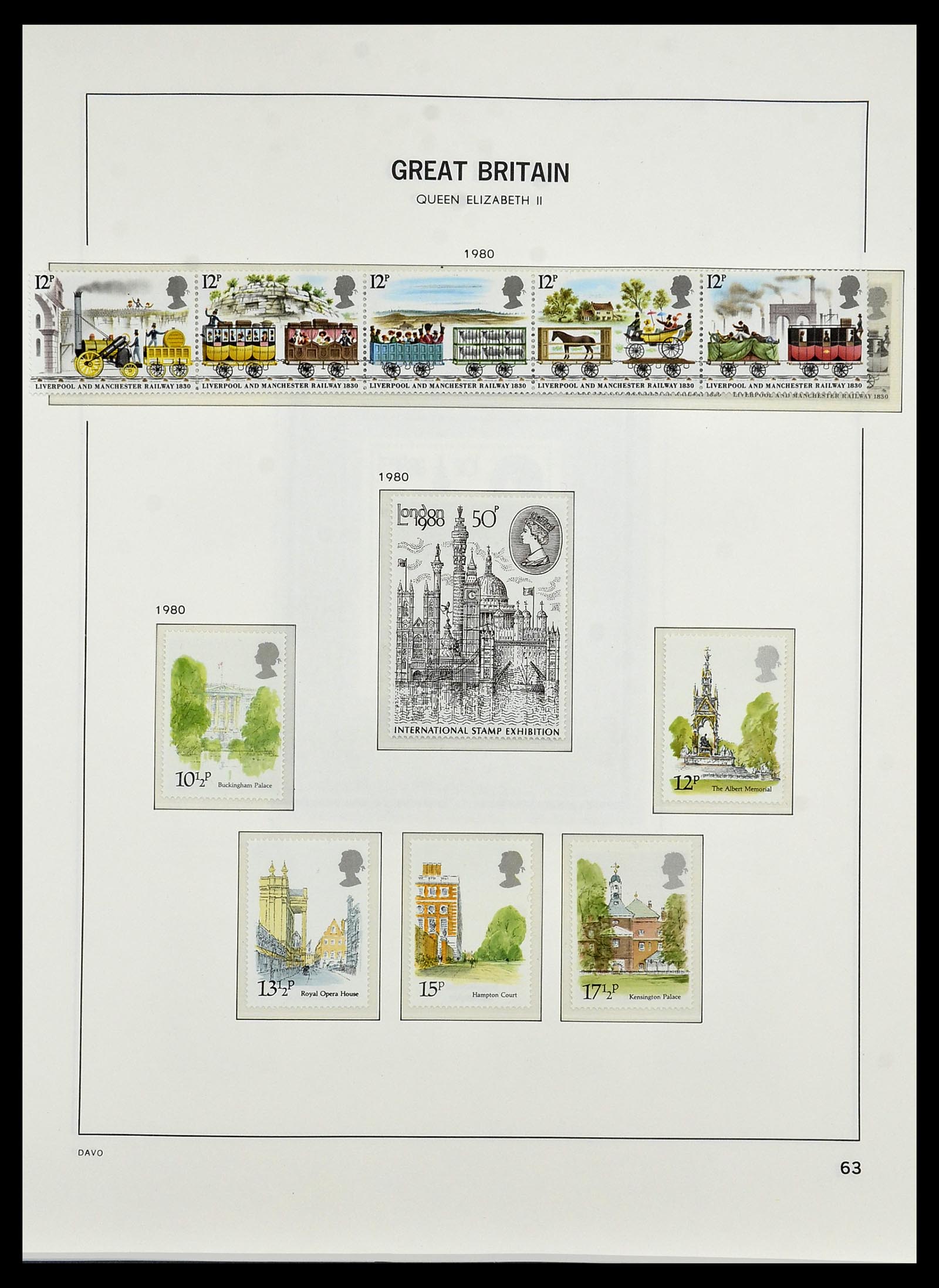 34419 106 - Postzegelverzameling 34419 Engeland 1841-1985.