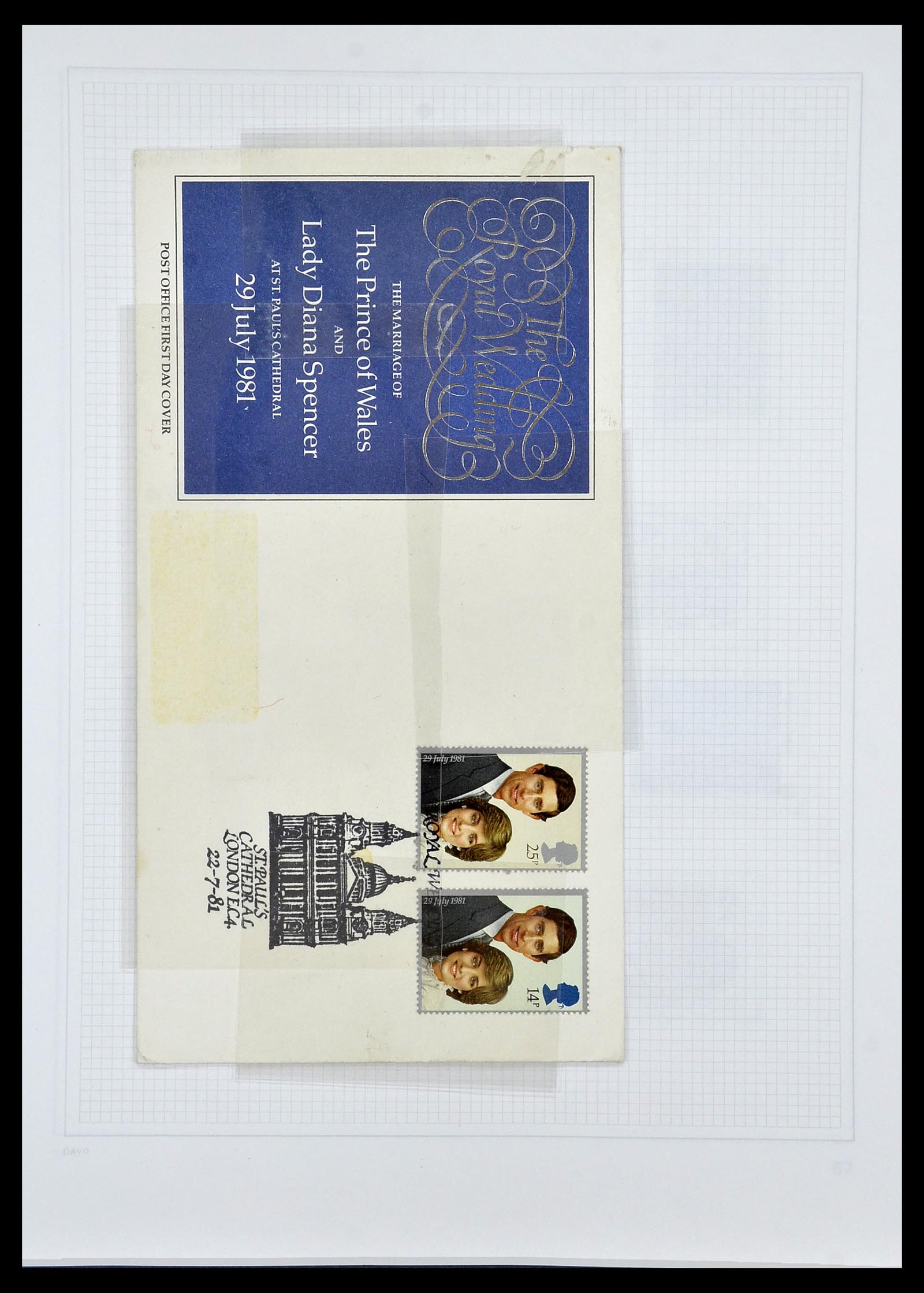 34419 111 - Postzegelverzameling 34419 Engeland 1841-1985.