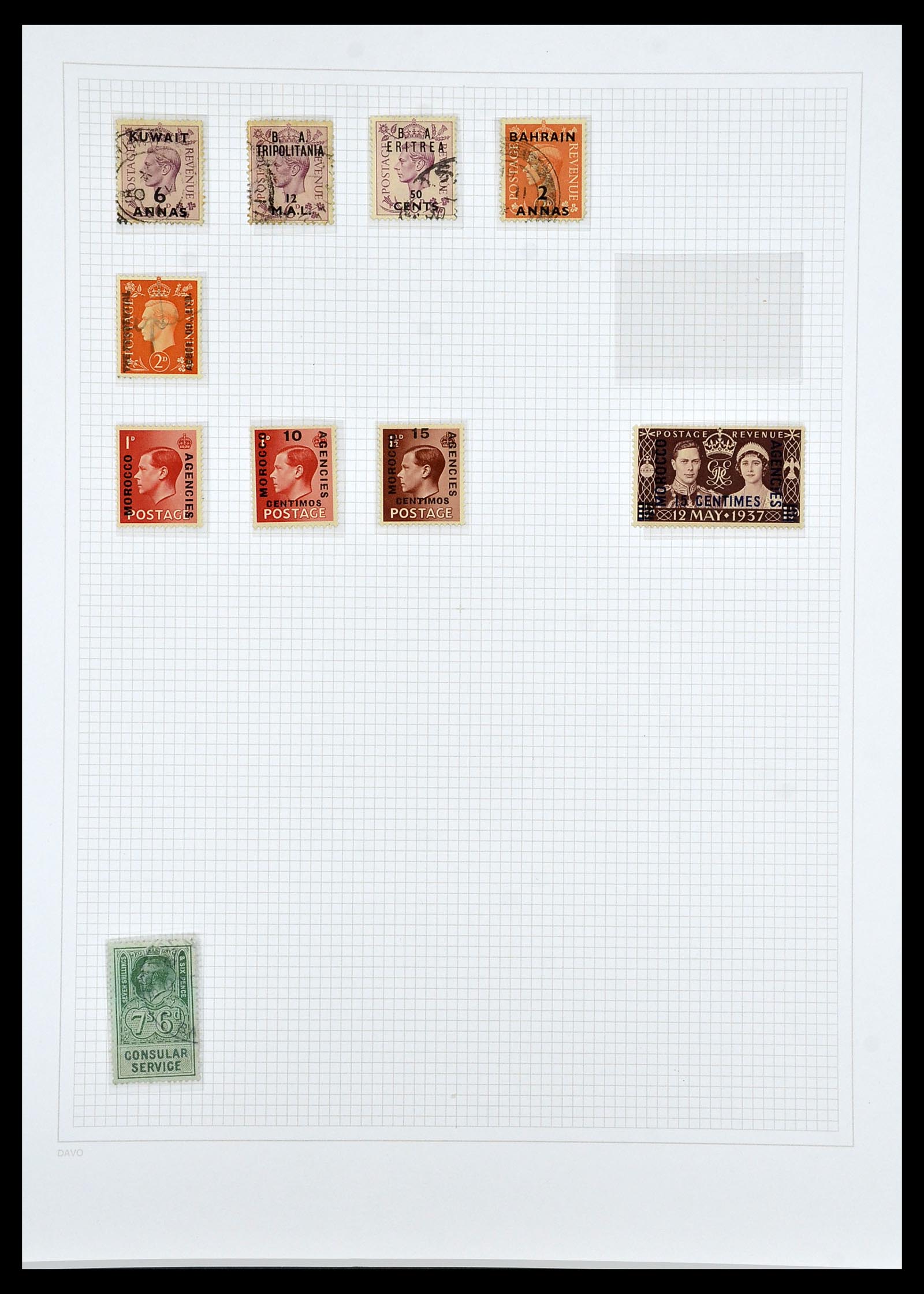 34419 138 - Postzegelverzameling 34419 Engeland 1841-1985.