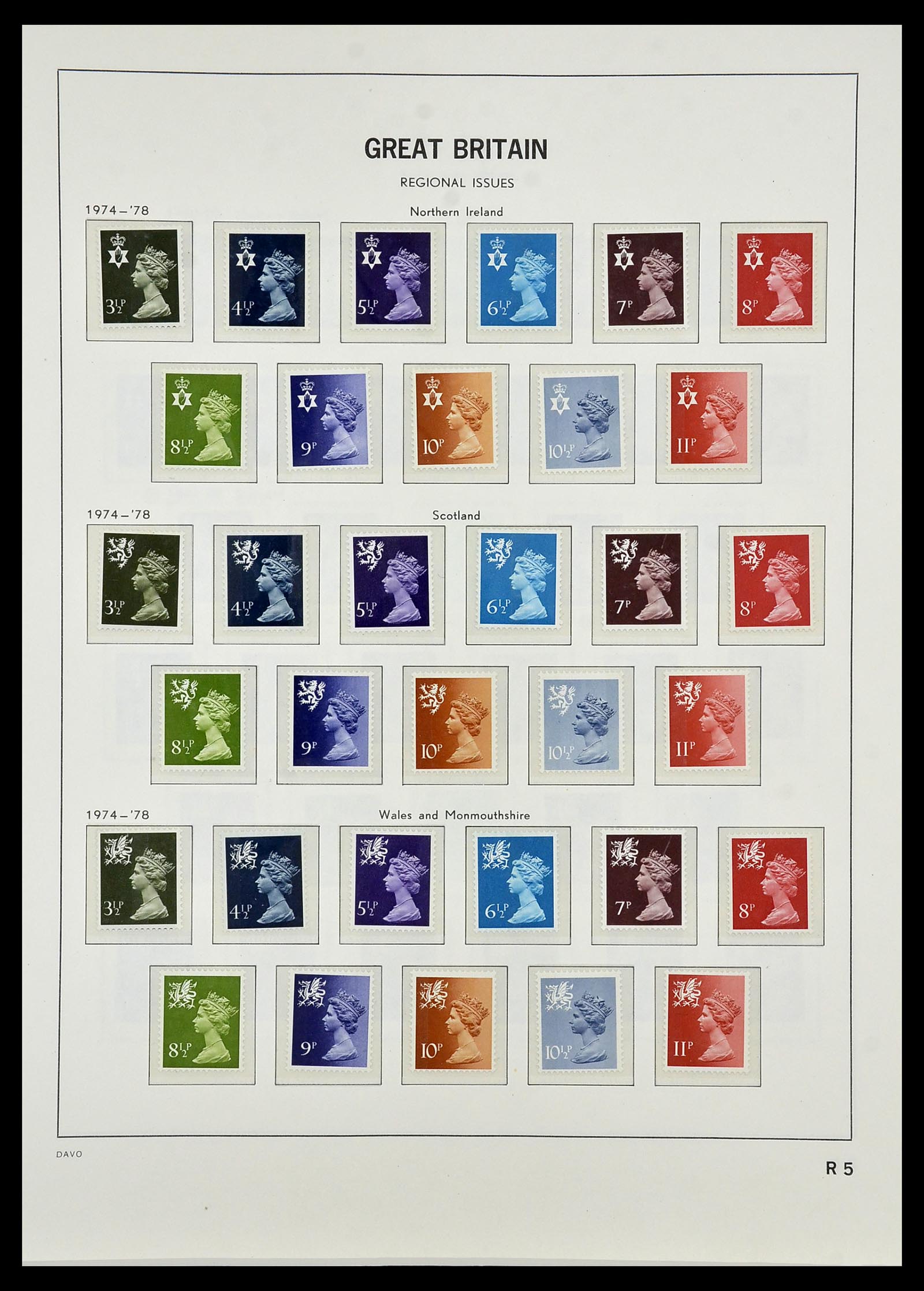34419 141 - Stamp Collection 34419 Great Britain 1841-1985.