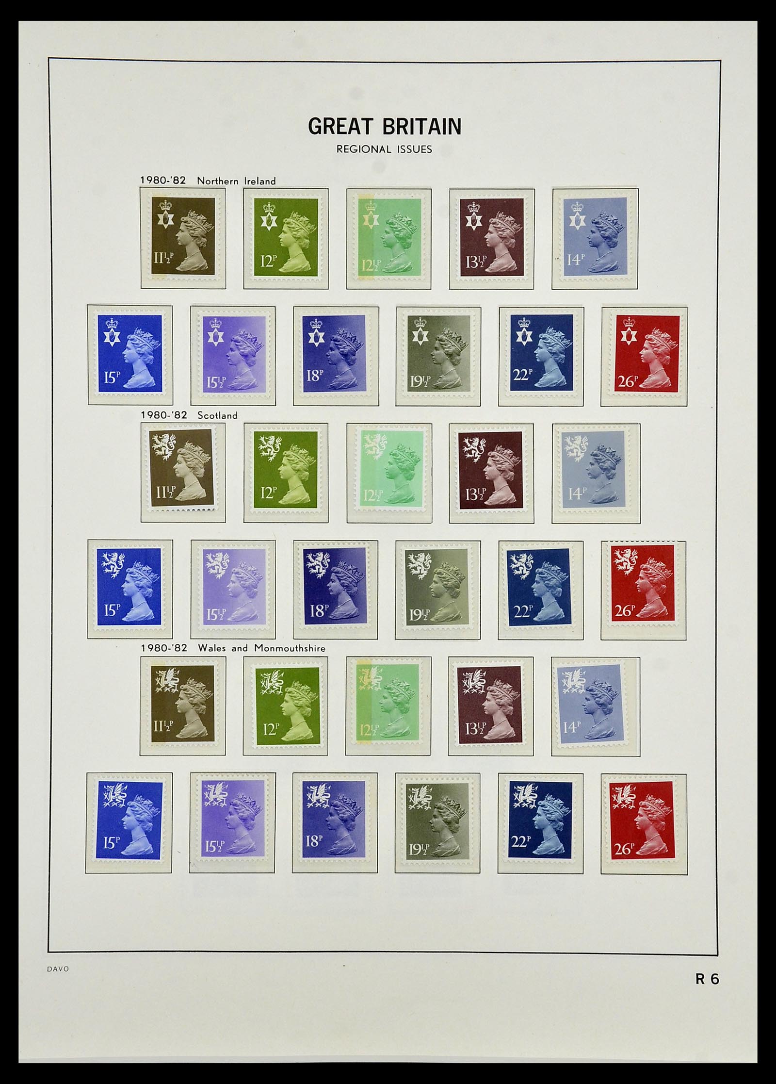 34419 142 - Postzegelverzameling 34419 Engeland 1841-1985.