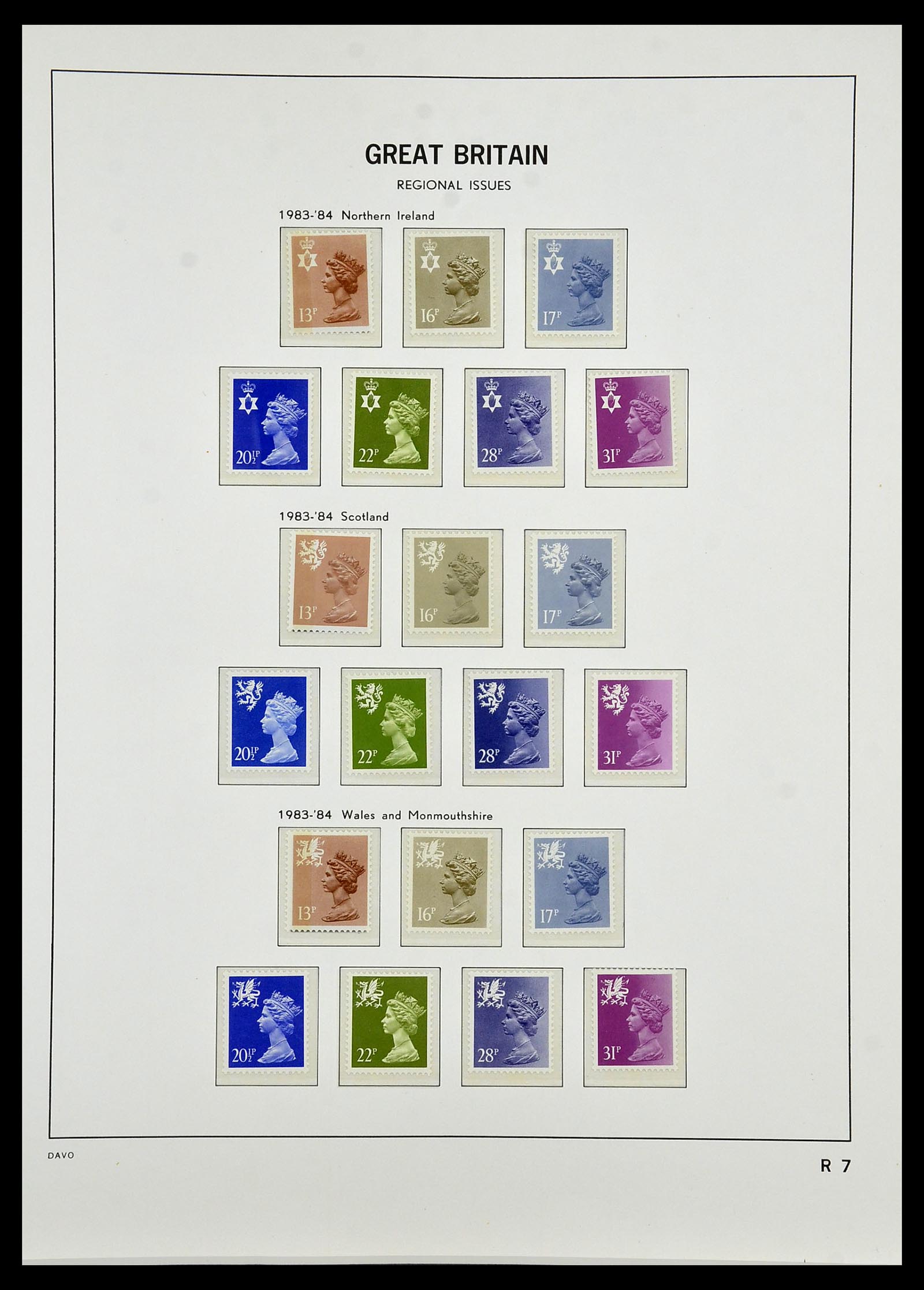 34419 143 - Stamp Collection 34419 Great Britain 1841-1985.
