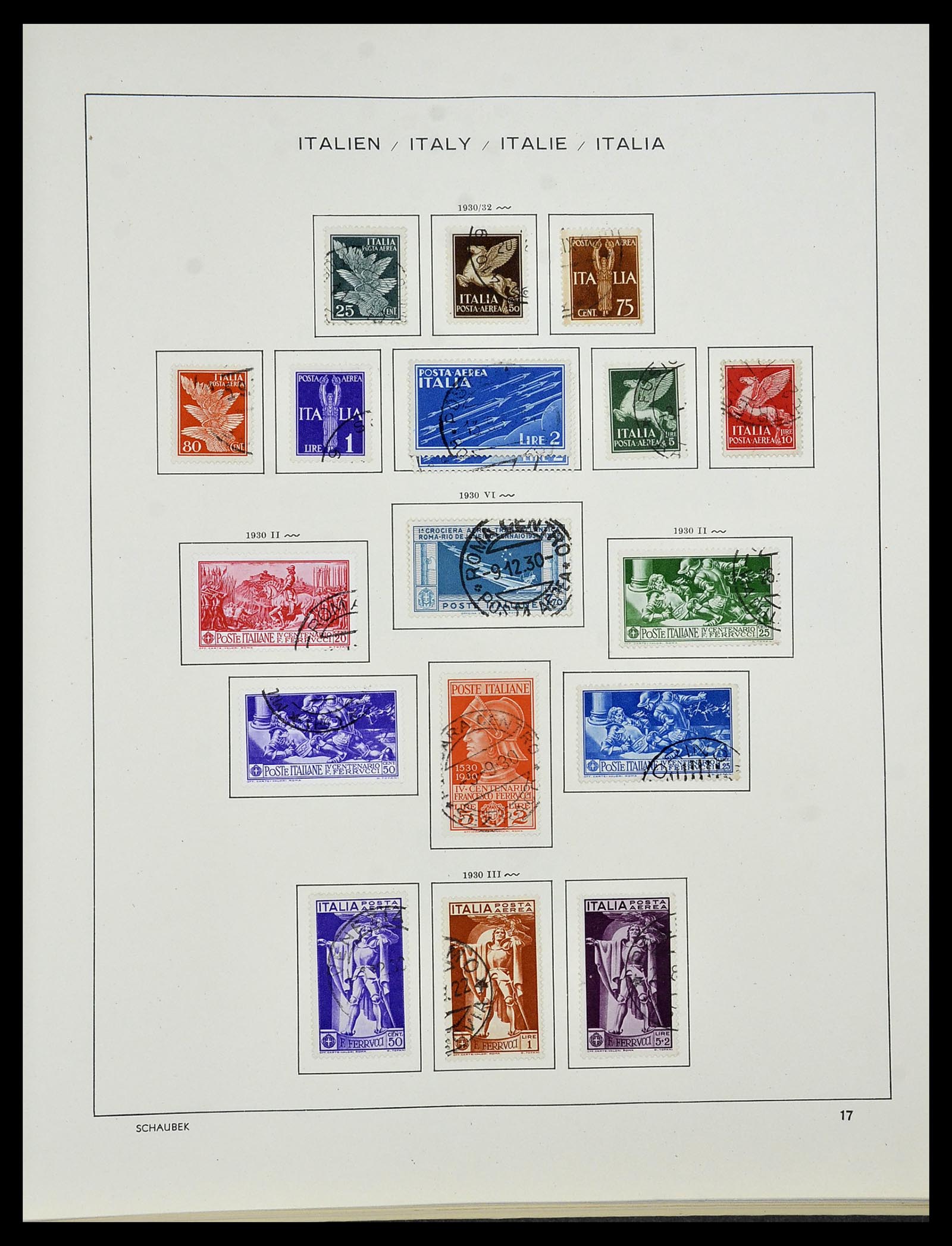 34420 019 - Postzegelverzameling 34420 Italië 1863-2001.