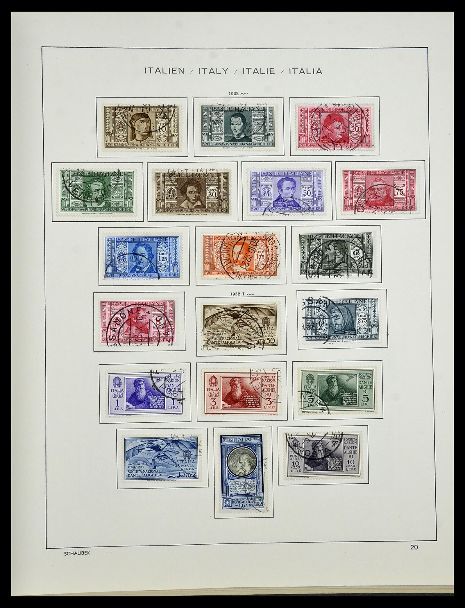 34420 023 - Postzegelverzameling 34420 Italië 1863-2001.