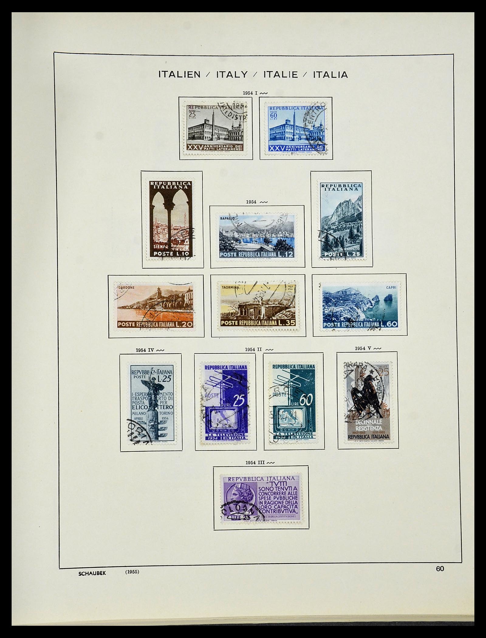34420 059 - Postzegelverzameling 34420 Italië 1863-2001.