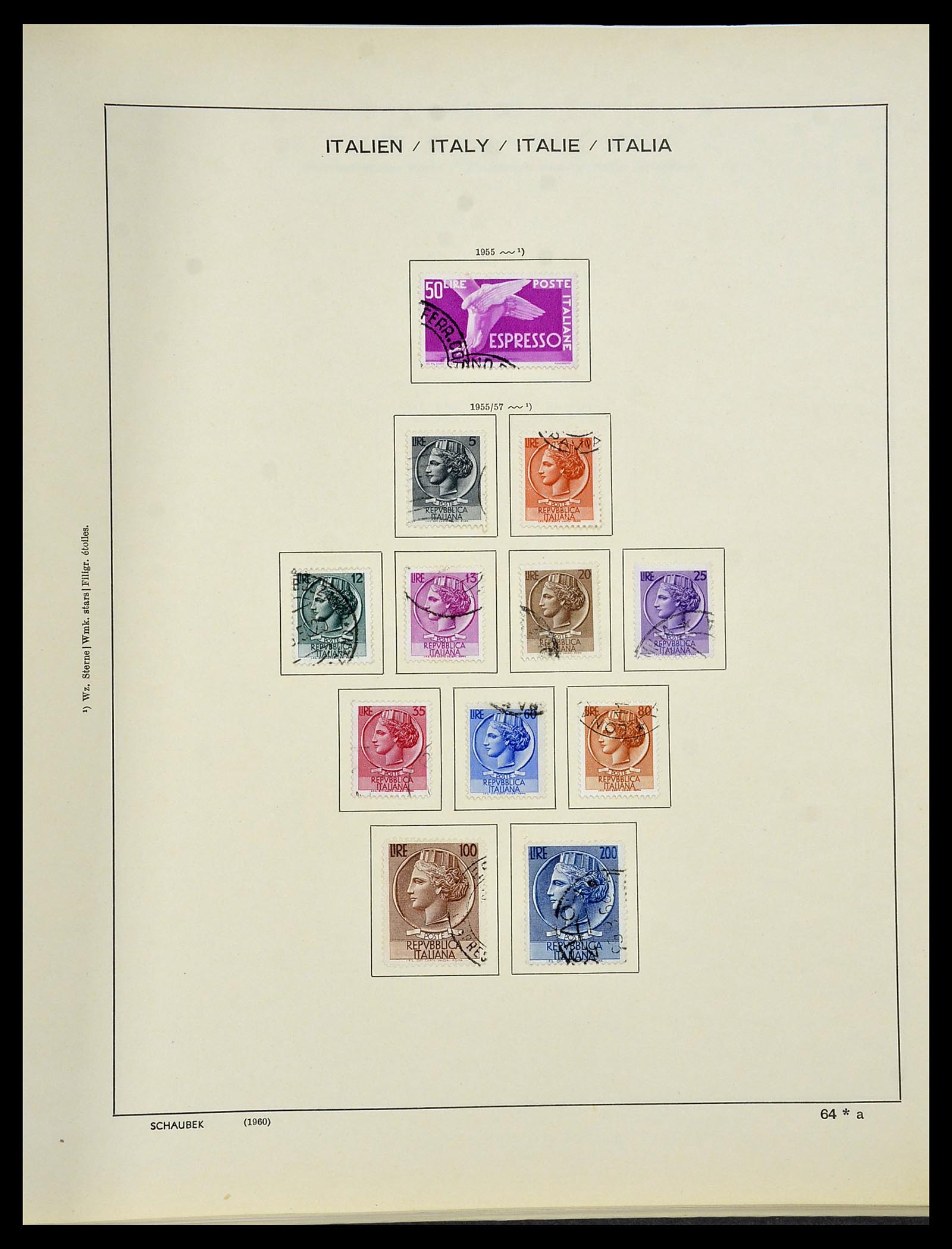 34420 065 - Postzegelverzameling 34420 Italië 1863-2001.