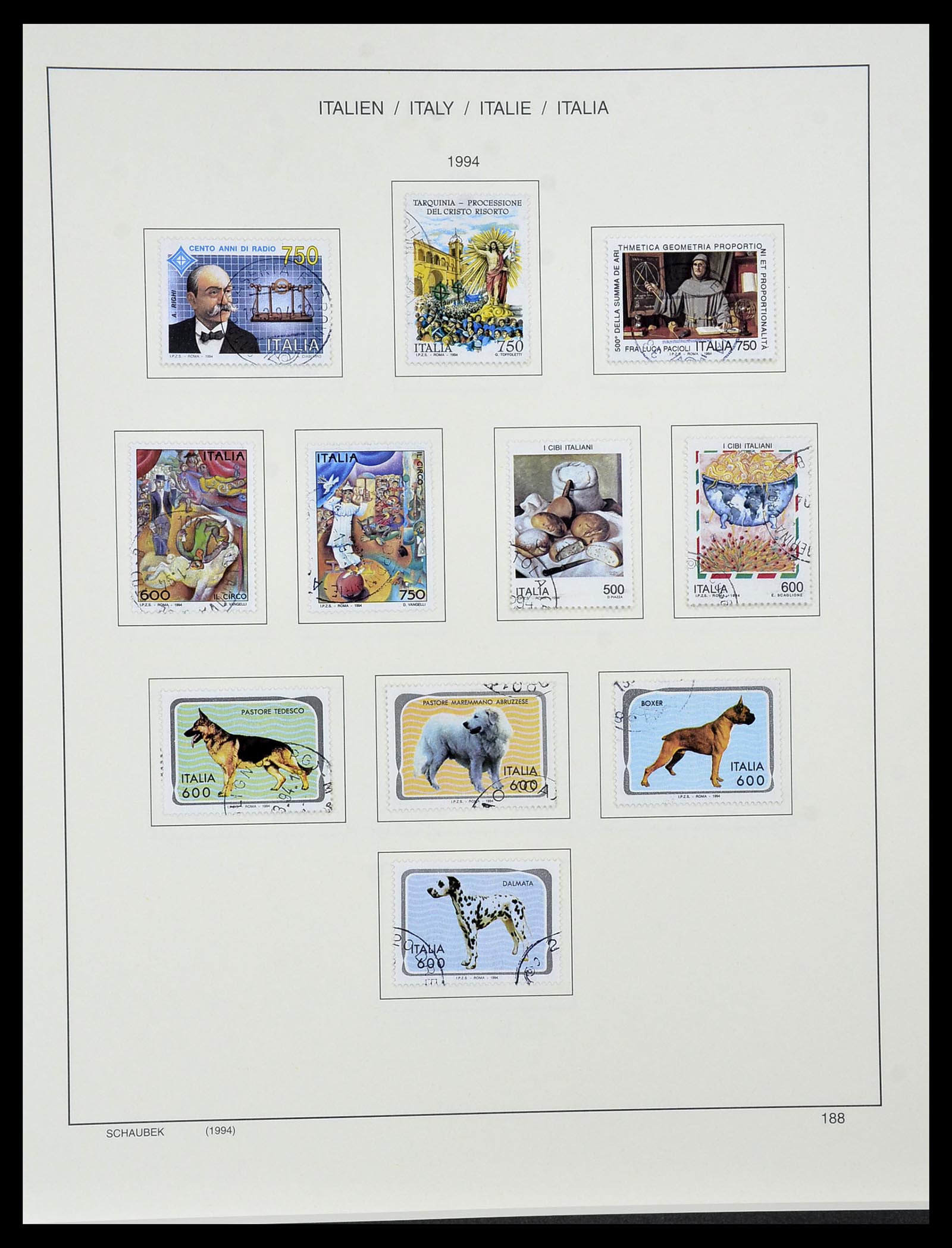 34420 191 - Postzegelverzameling 34420 Italië 1863-2001.
