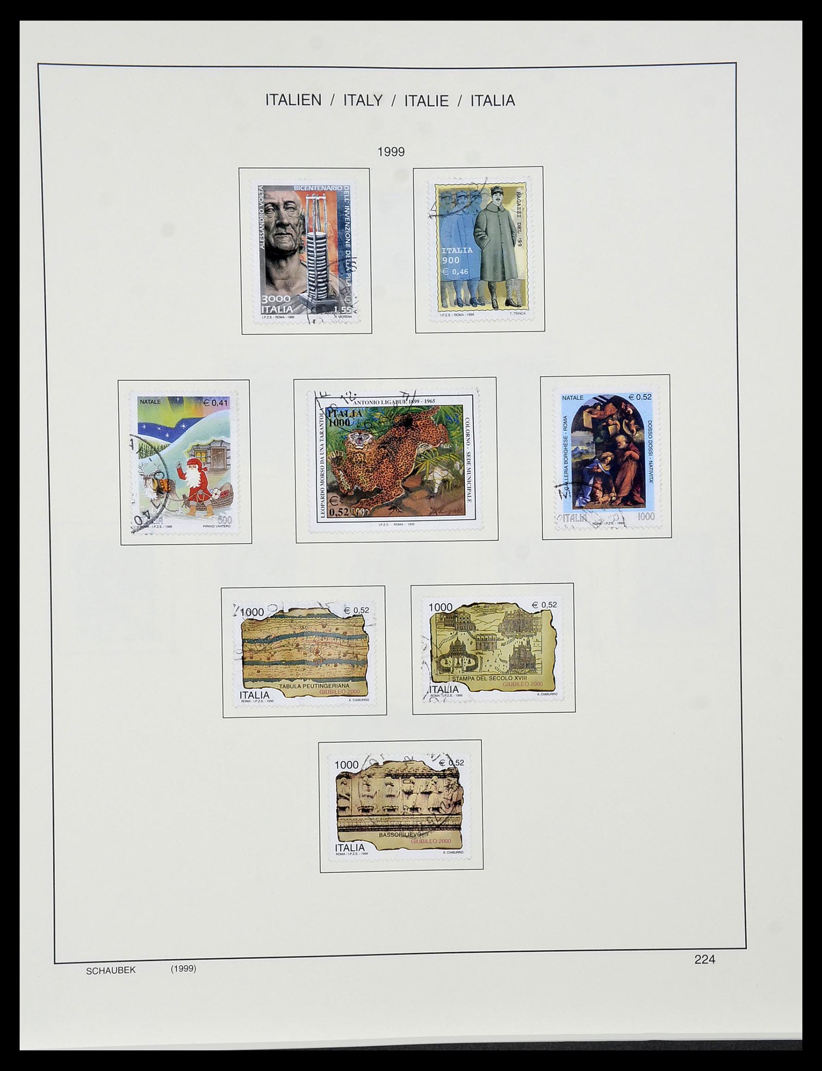 34420 227 - Postzegelverzameling 34420 Italië 1863-2001.